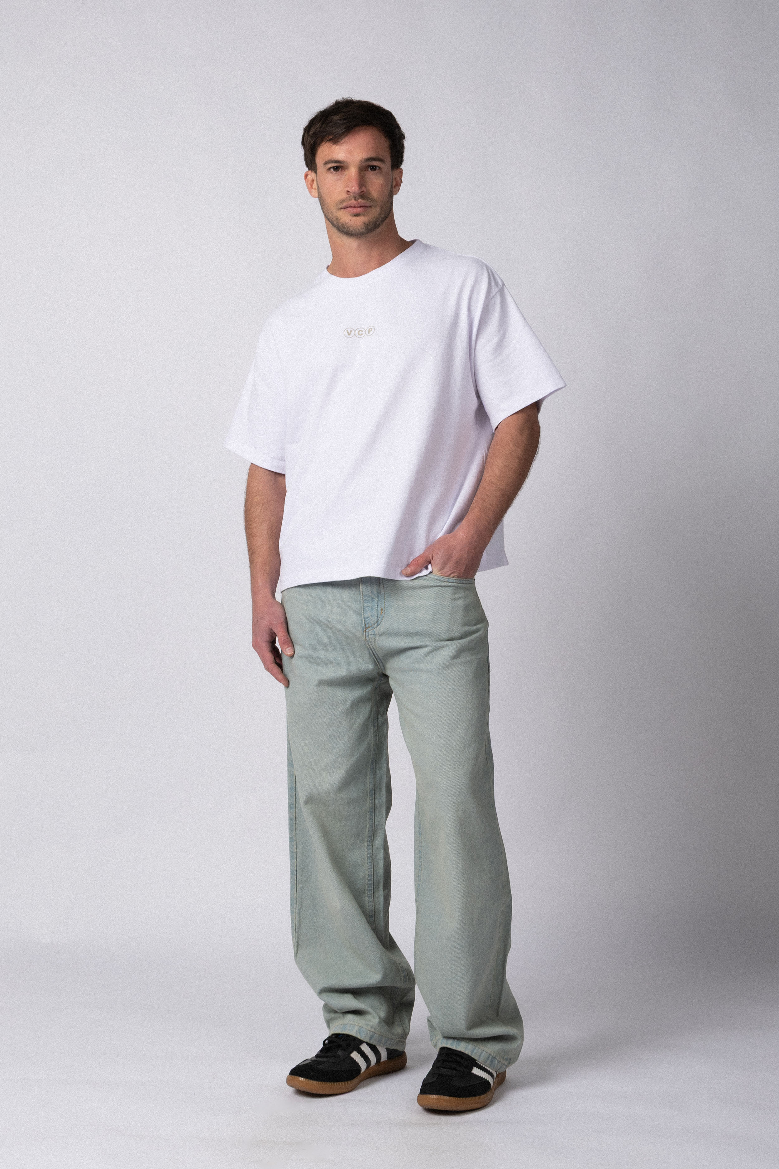 Remera Boxy South Blanca - Image 3