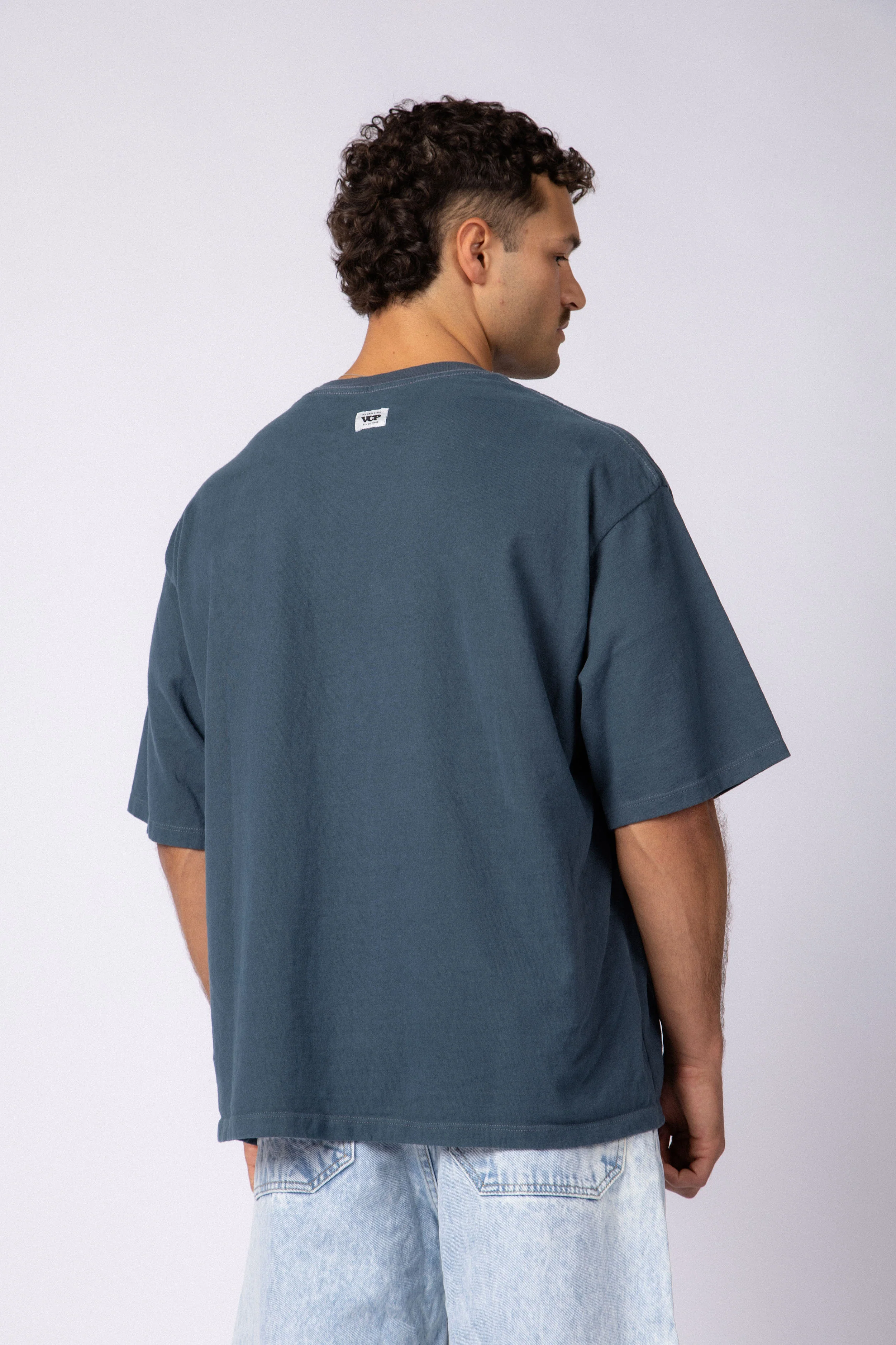Remera Boxy Zac Navy - Image 2