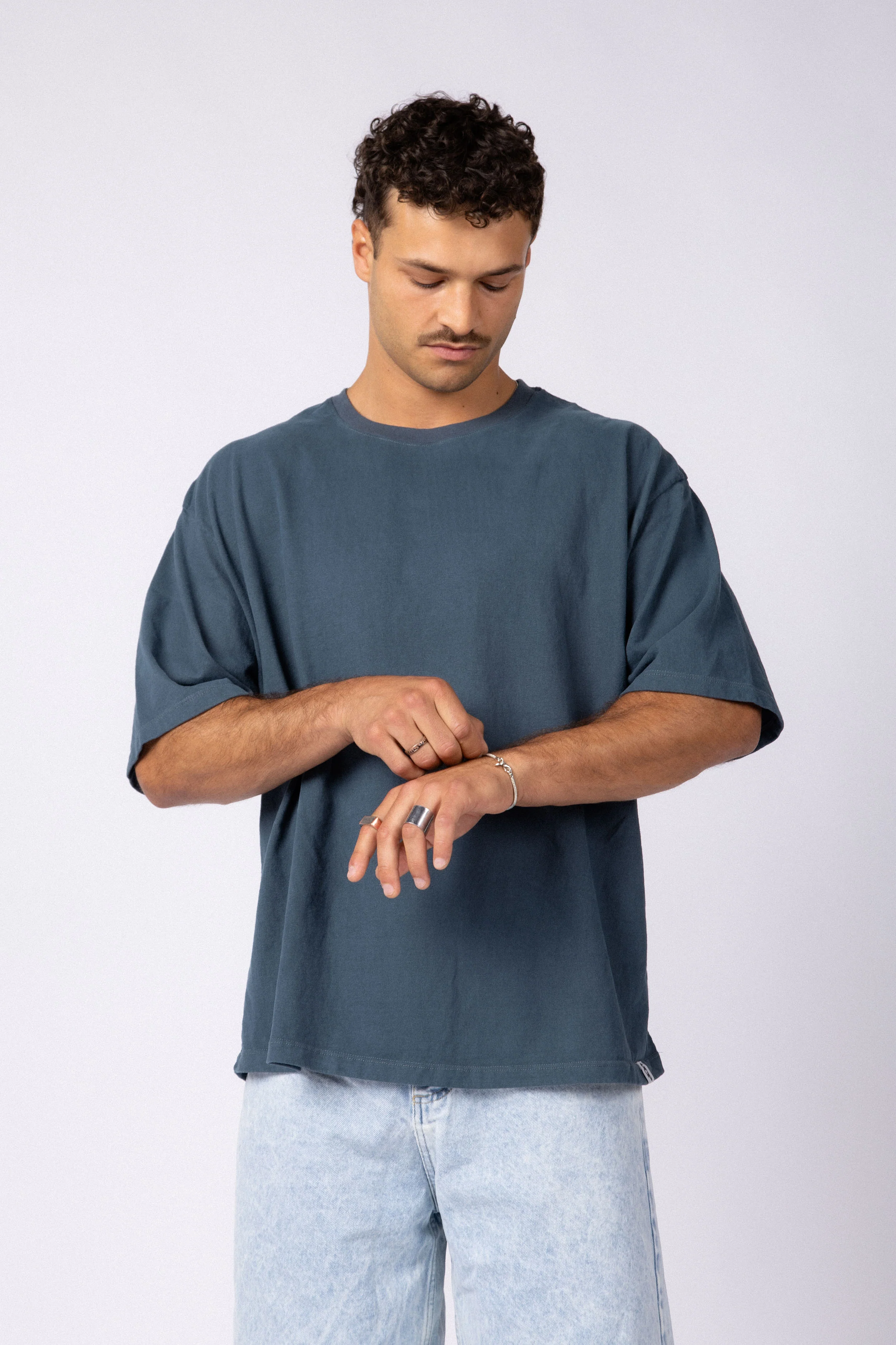 Remera Boxy Zac Navy - Image 5