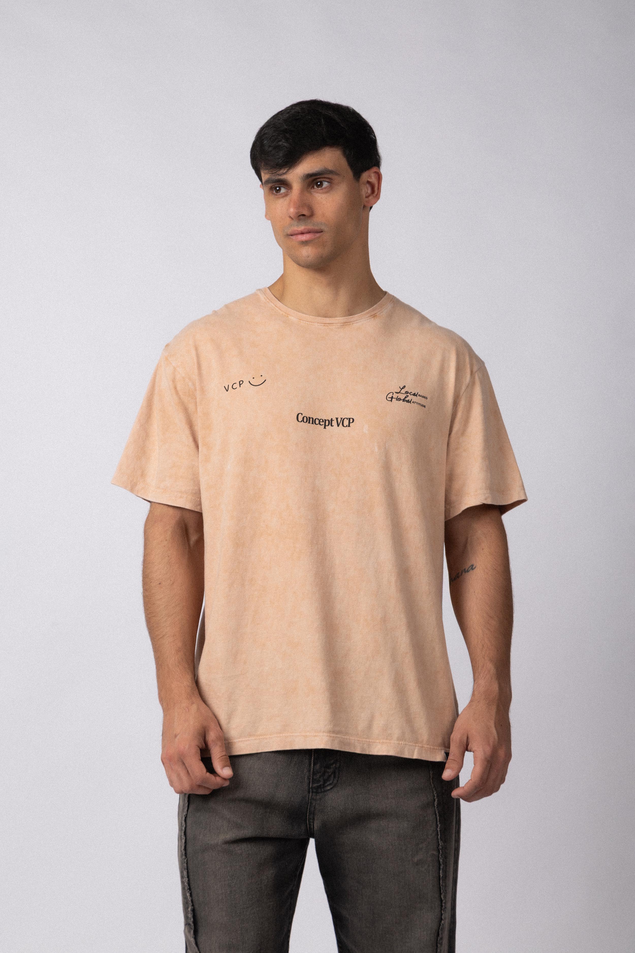 Remera DB Attitude Beige - Image 2