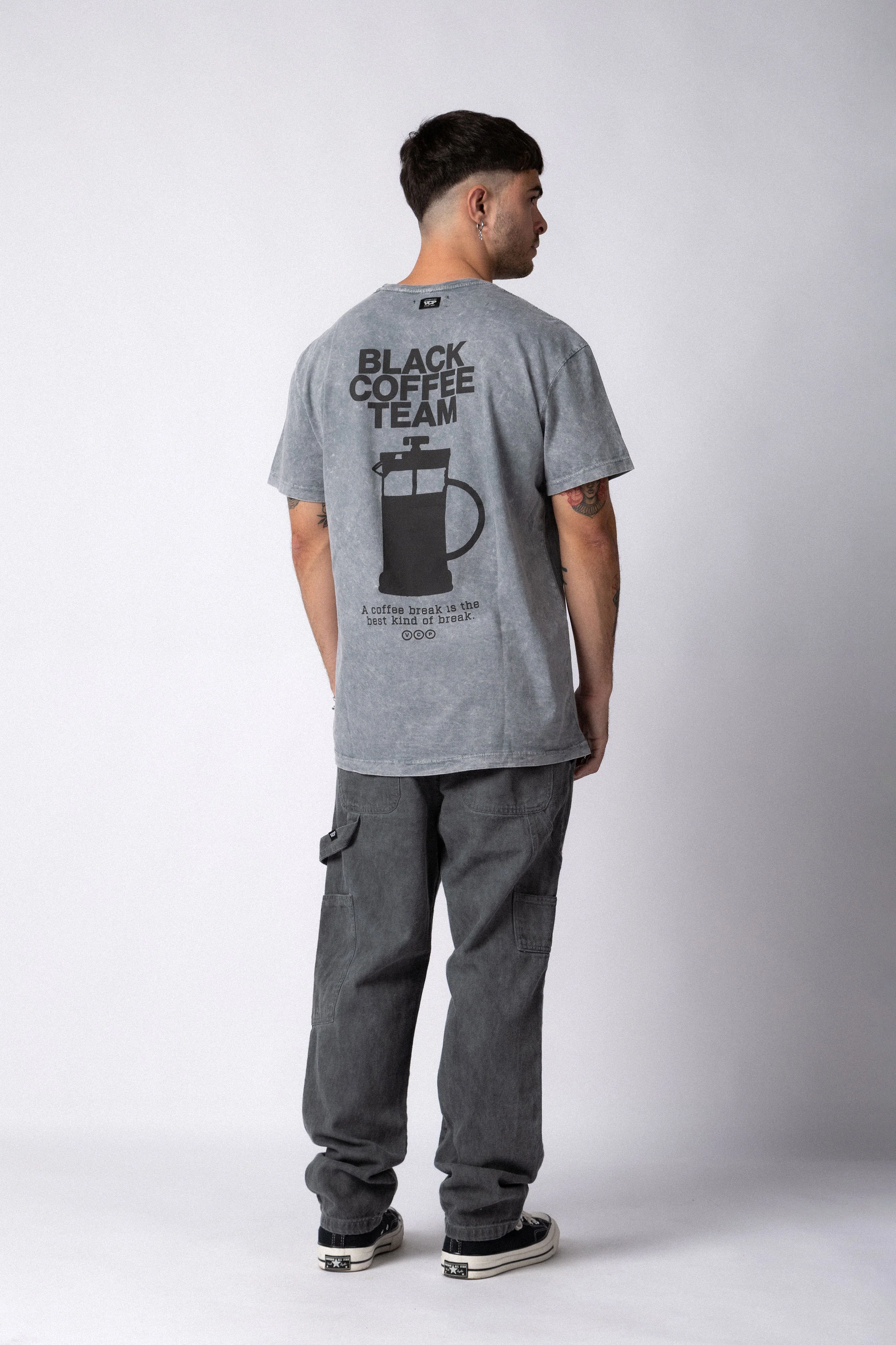 Remera DB Coffee Gris - Image 3