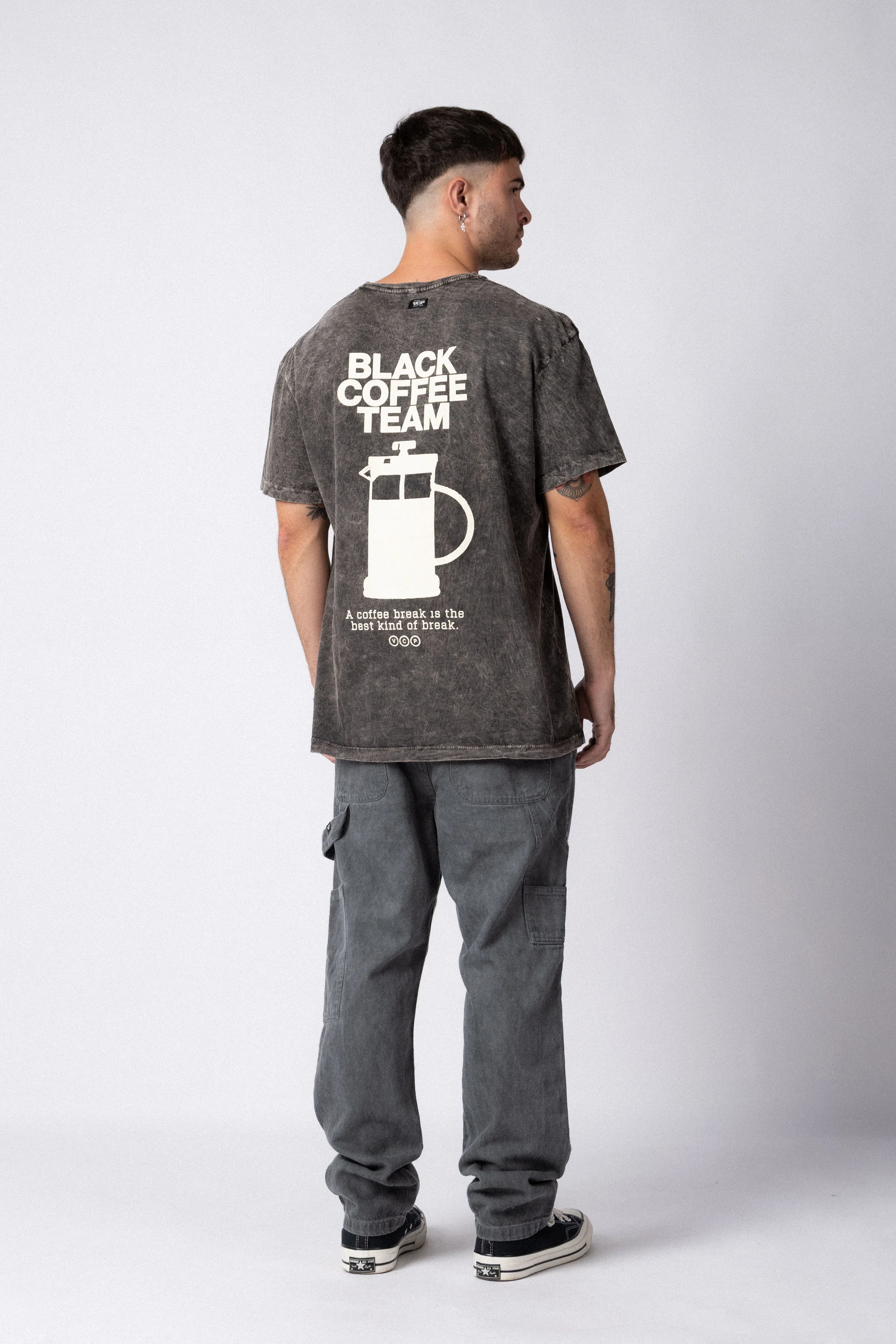 Remera DB Coffee Negra - Image 4