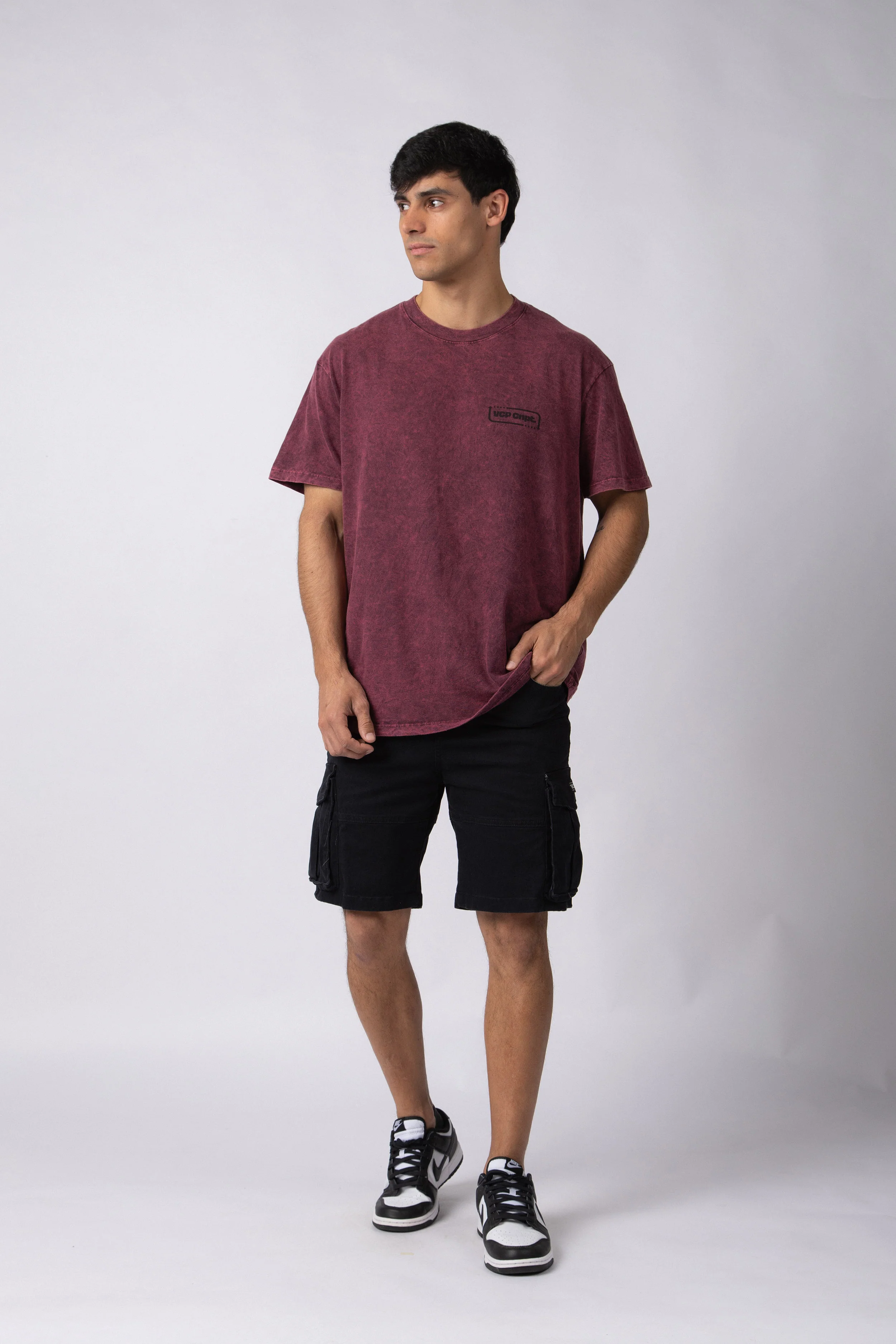 Remera DB Frame Bordo - Image 4