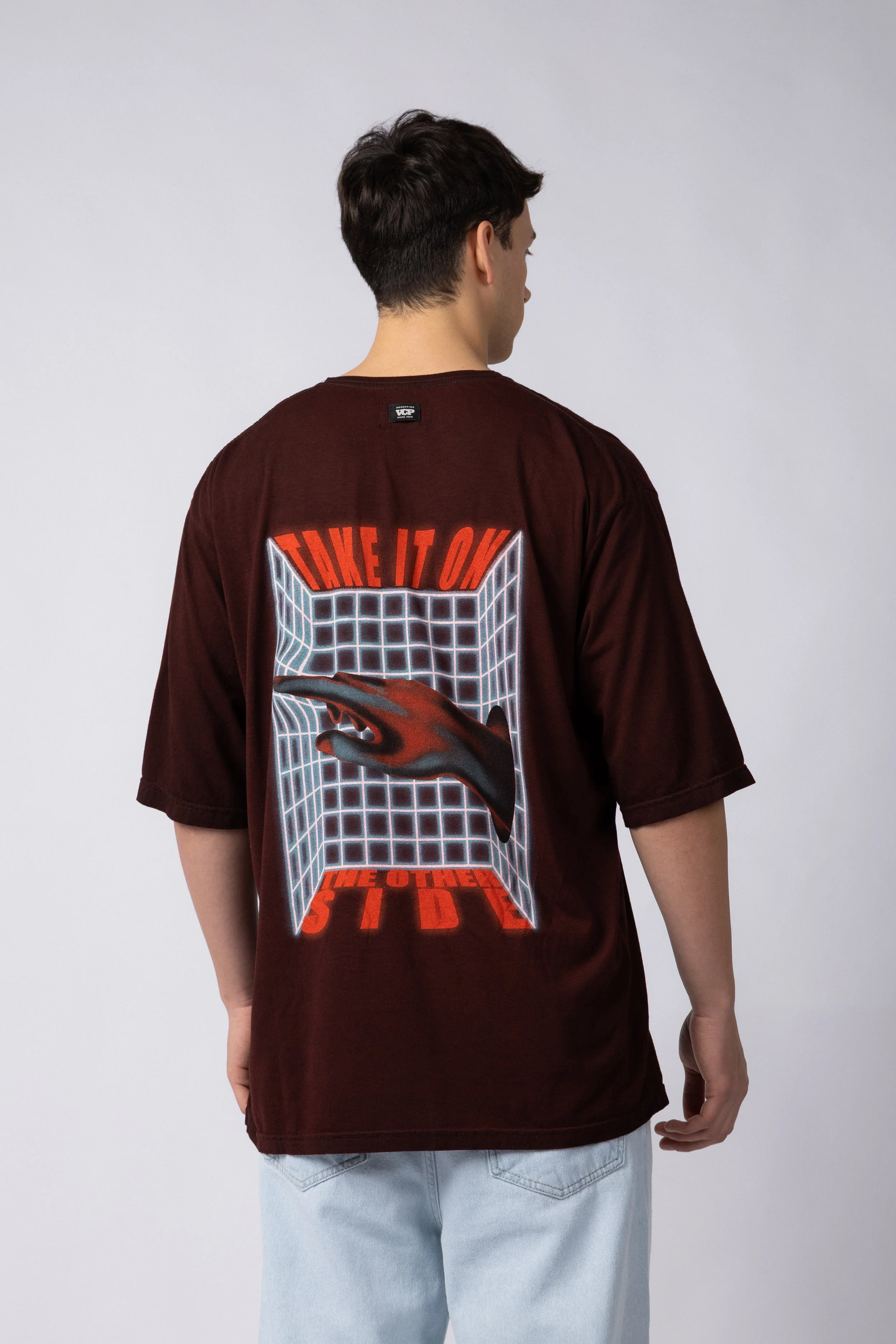 Remera GB Hand Bordo - Image 2