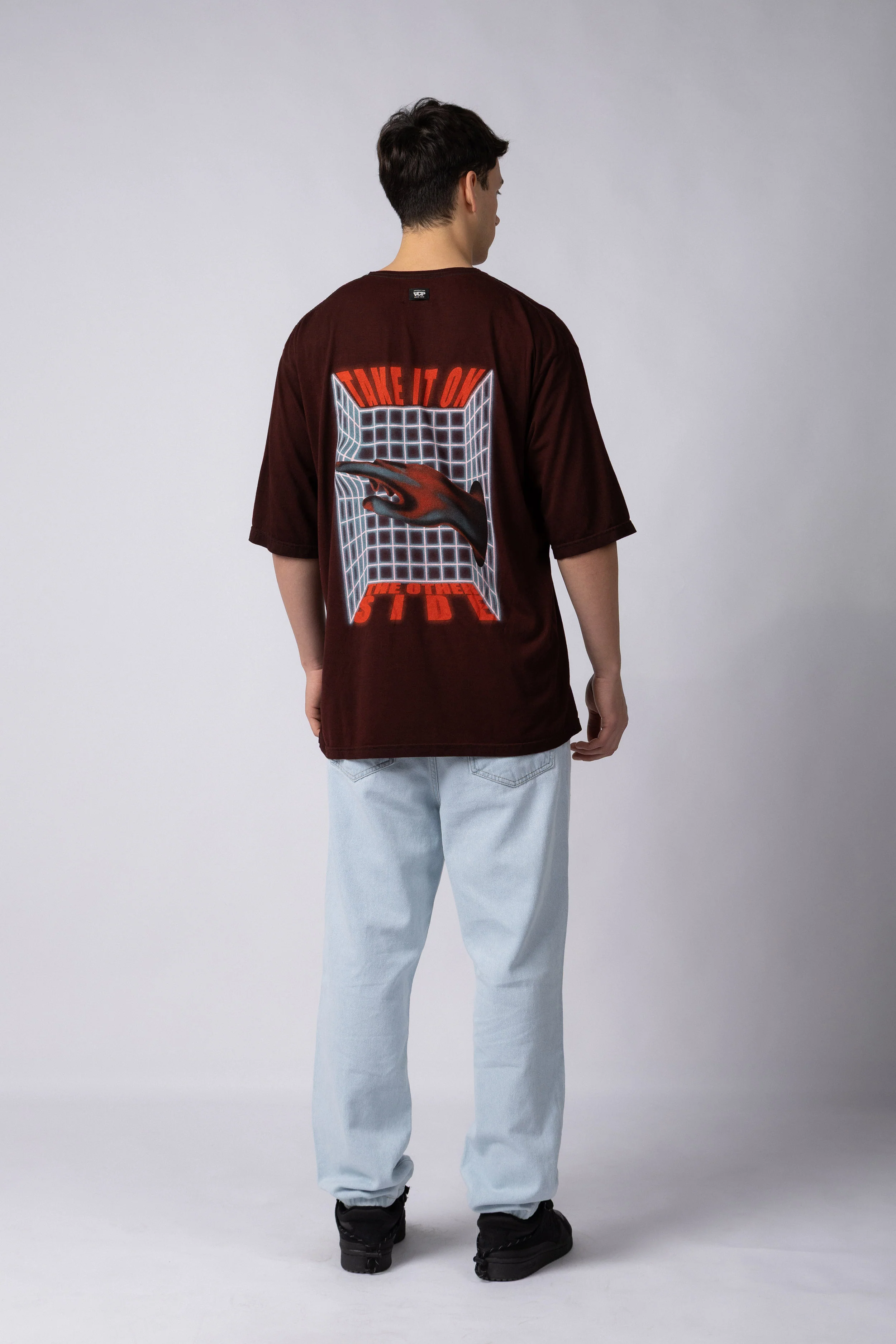 Remera GB Hand Bordo - Image 3