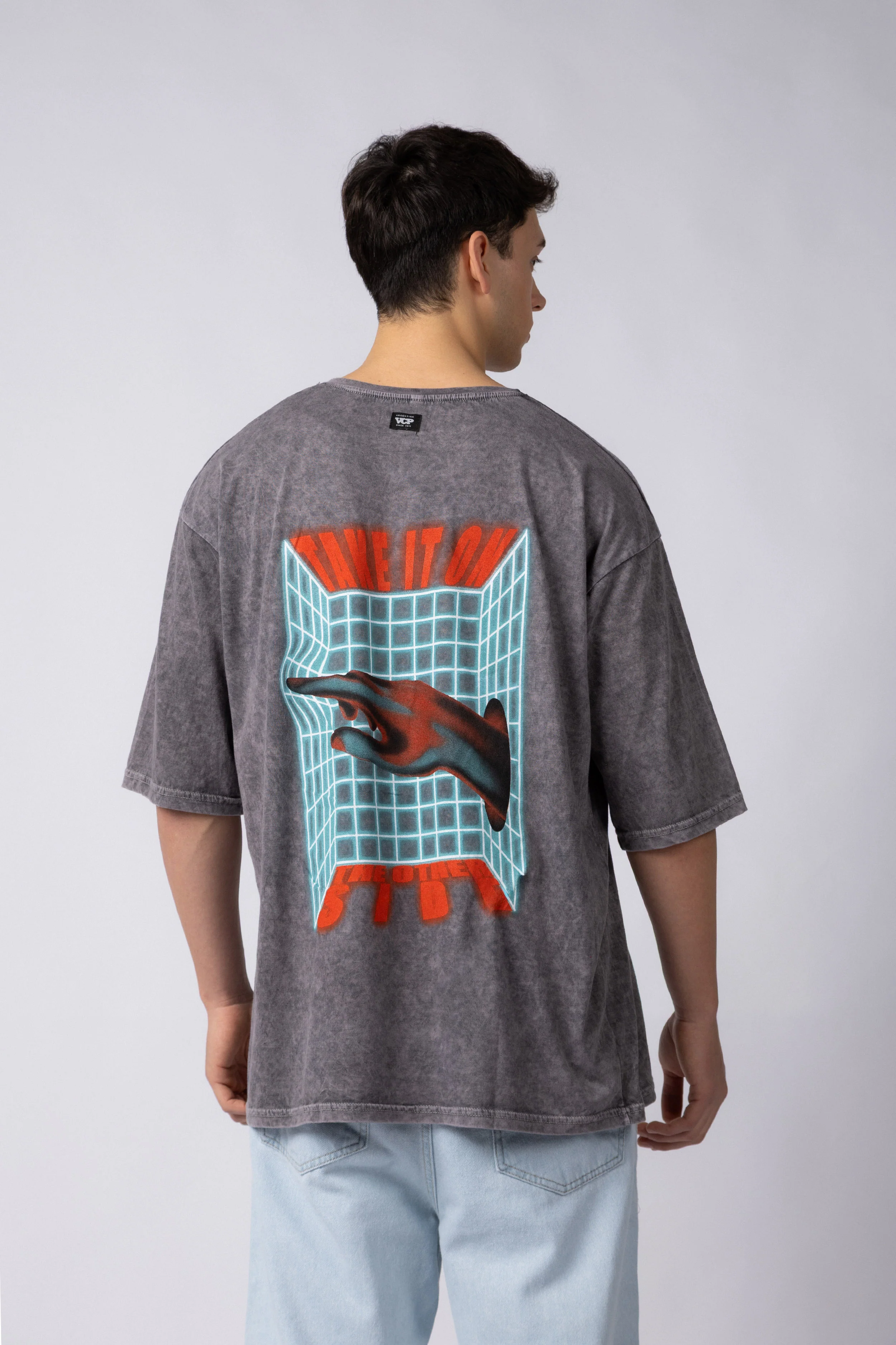 Remera GB Hand Gris - Image 2