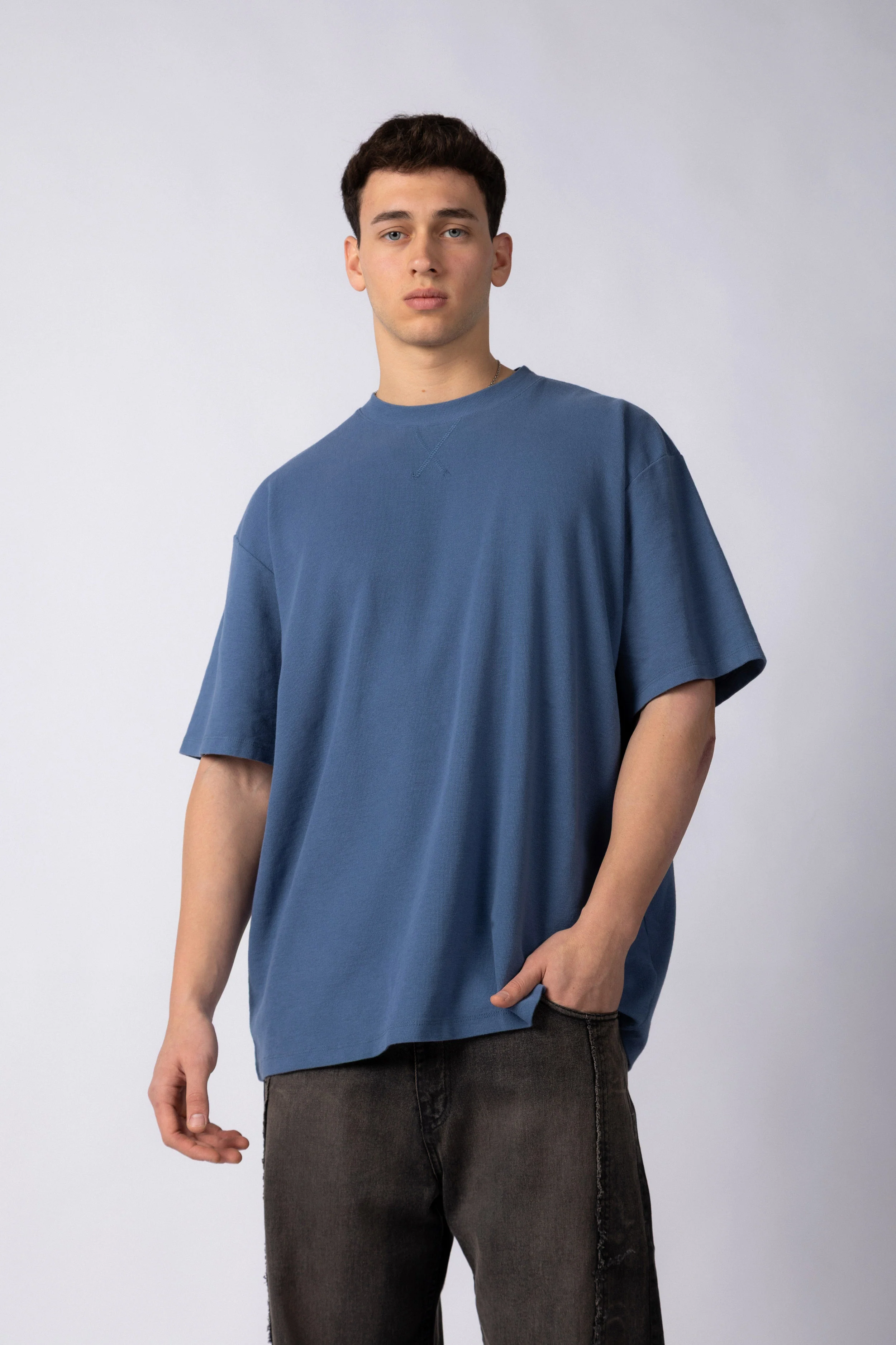 Remera Over Fylo Navy