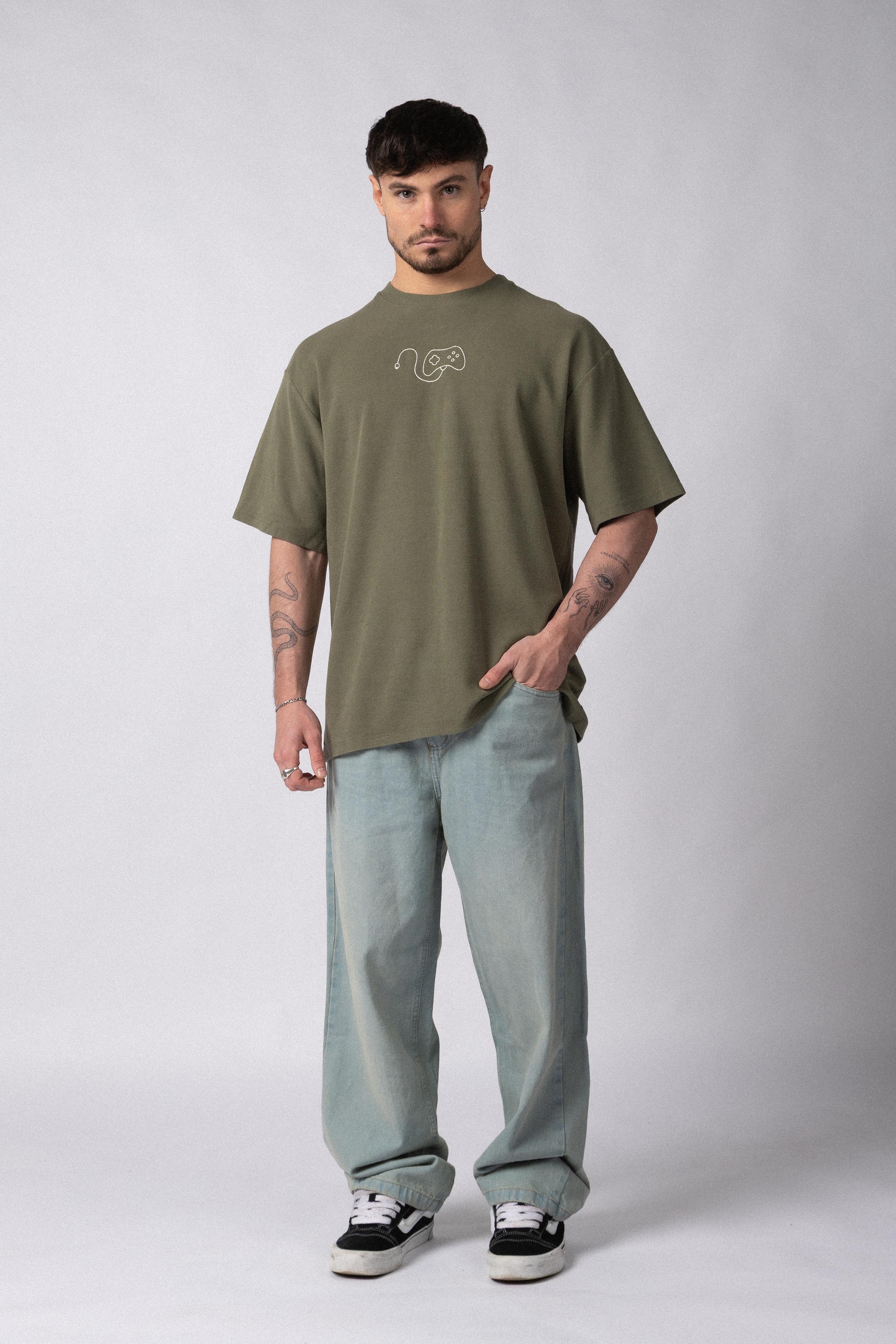 Remera Over Hana Play Militar - Image 5