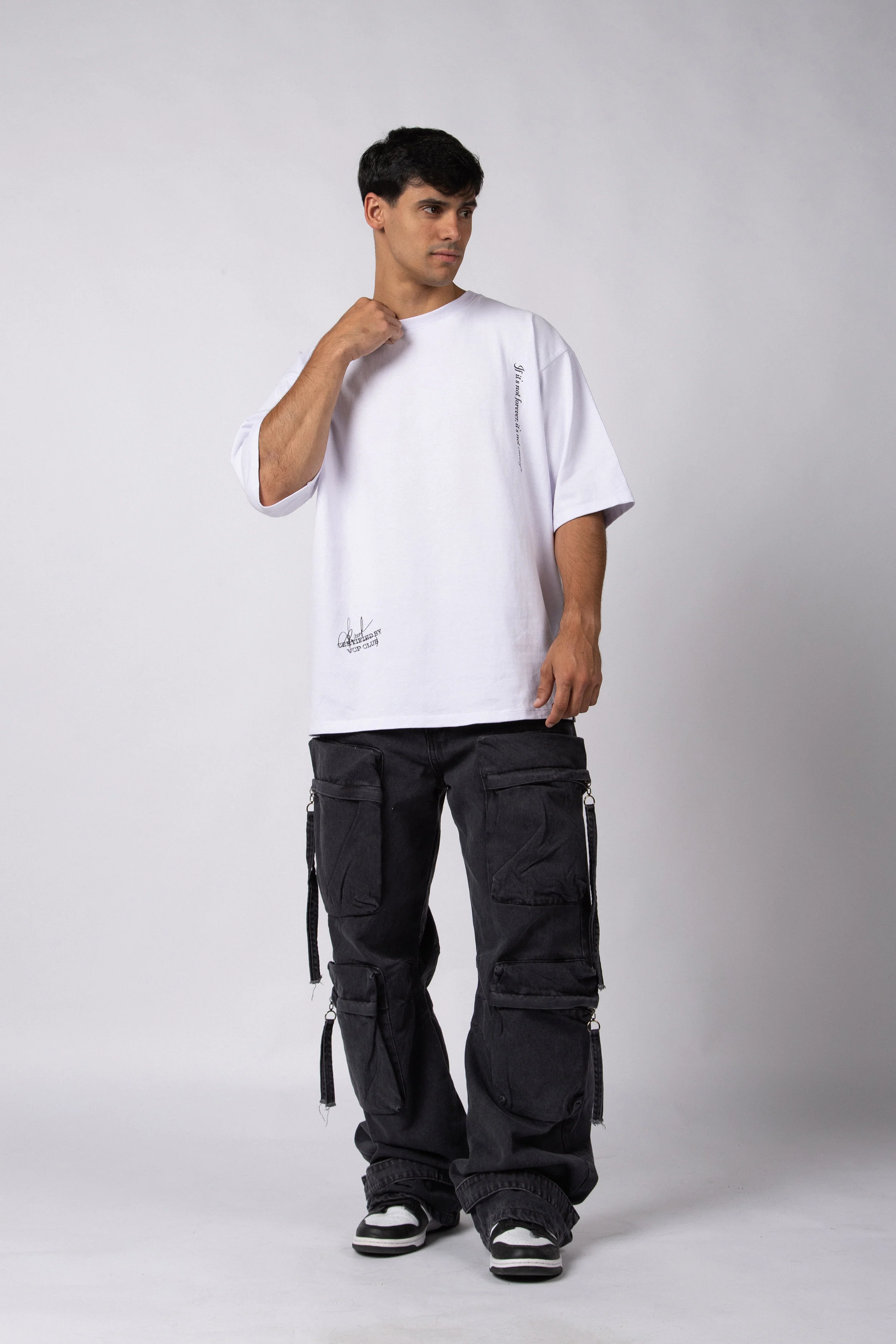 Remera Over Rhy Bling Blanca - Image 4