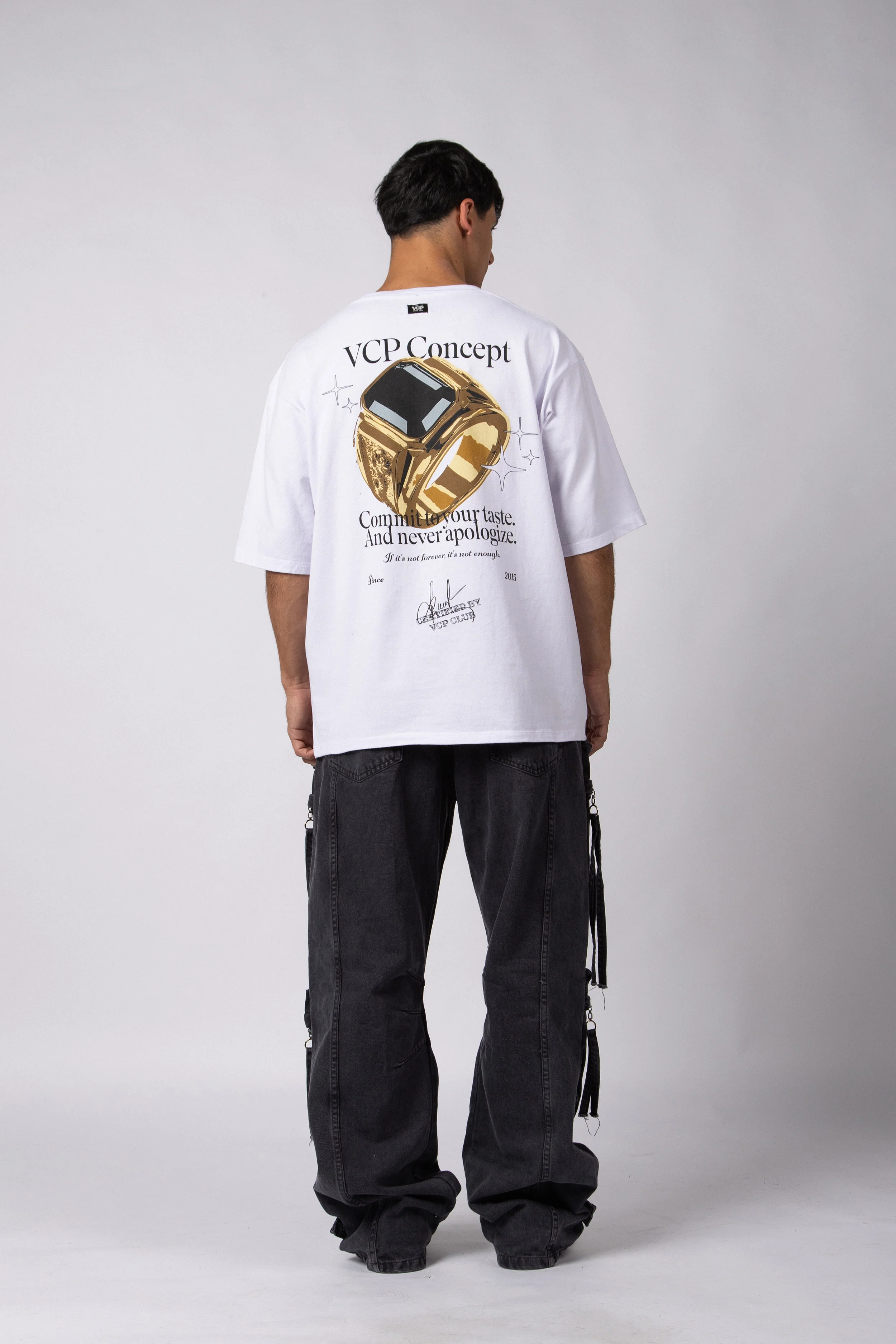 Remera Over Rhy Bling Blanca - Image 5