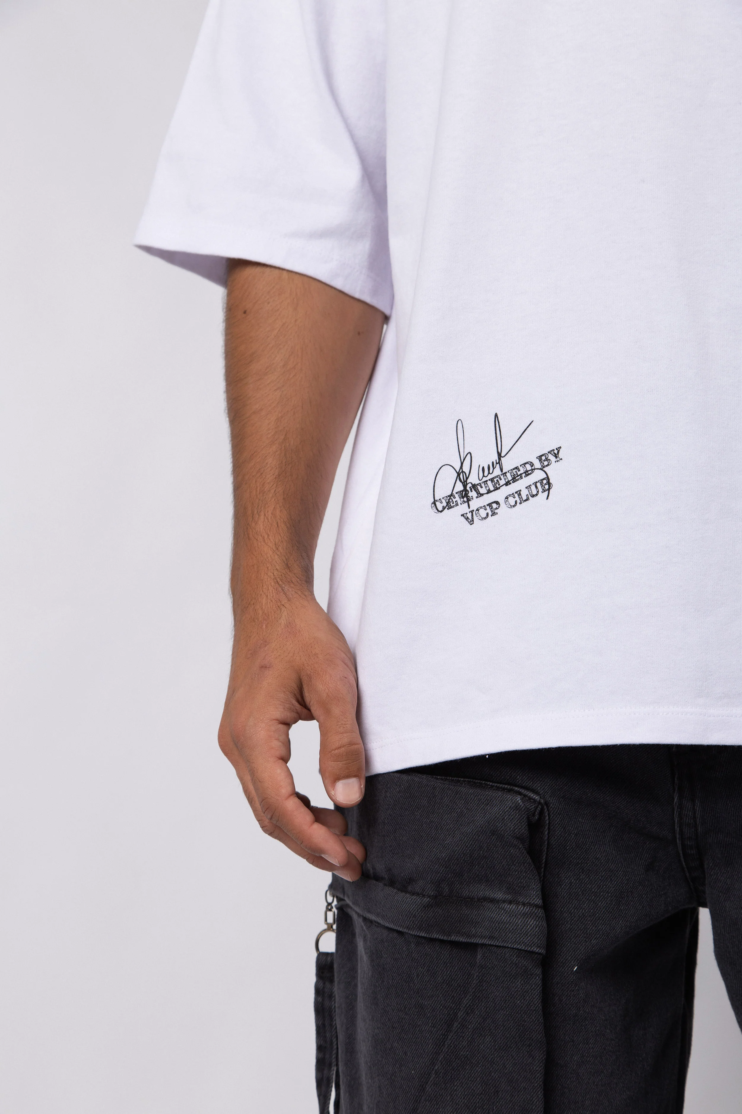 Remera Over Rhy Bling Blanca - Image 7