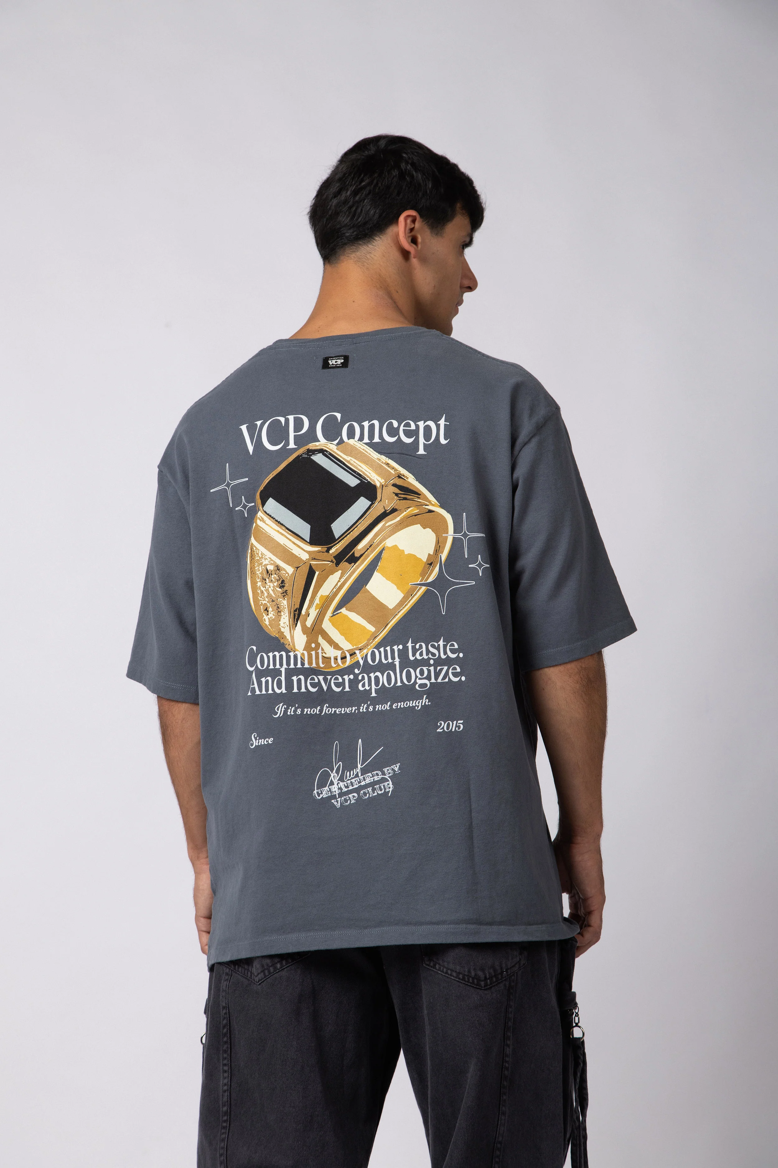 Remera Over Rhy Bling Navy - Image 2