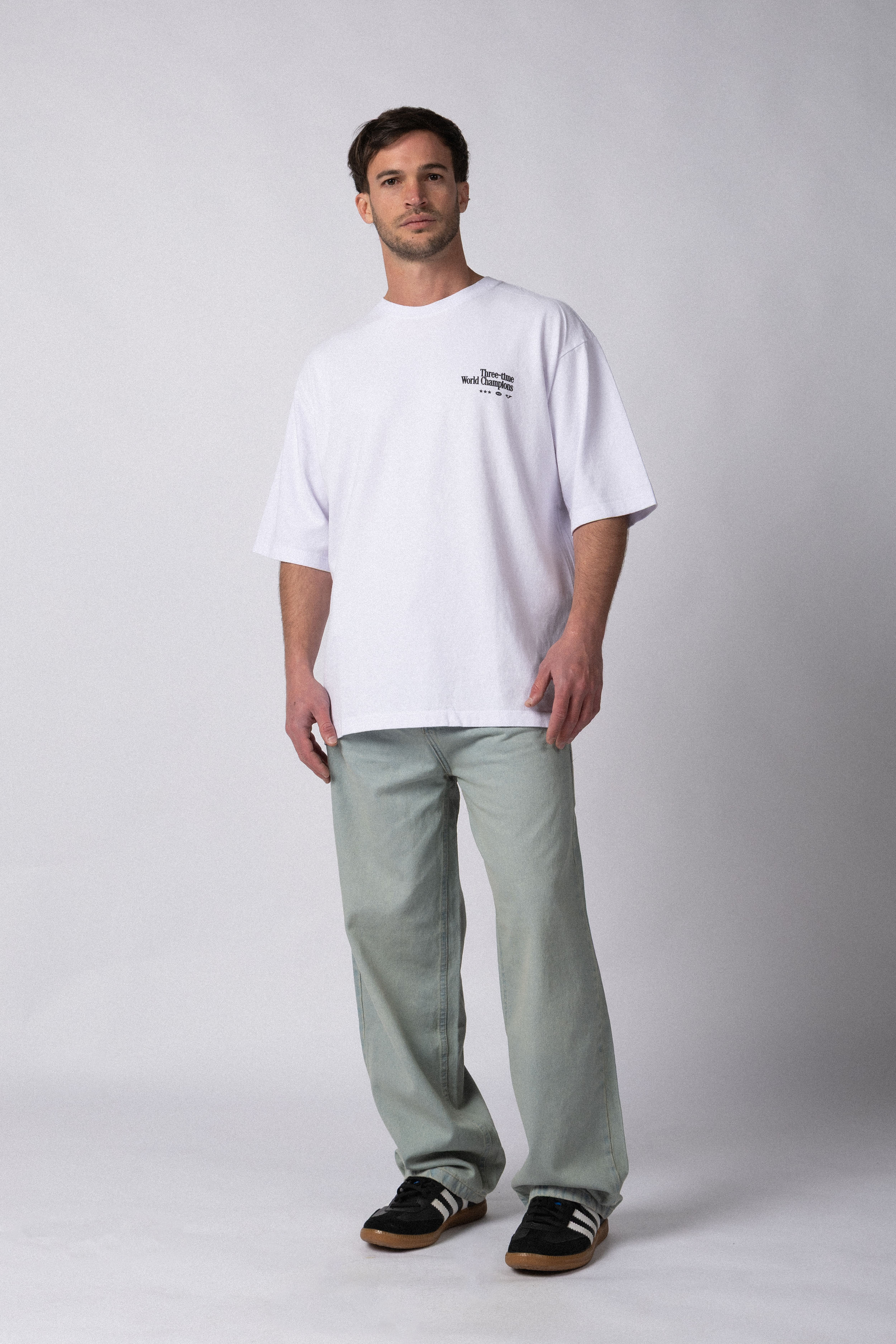 Remera Over Rhy Champ Blanca - Image 3