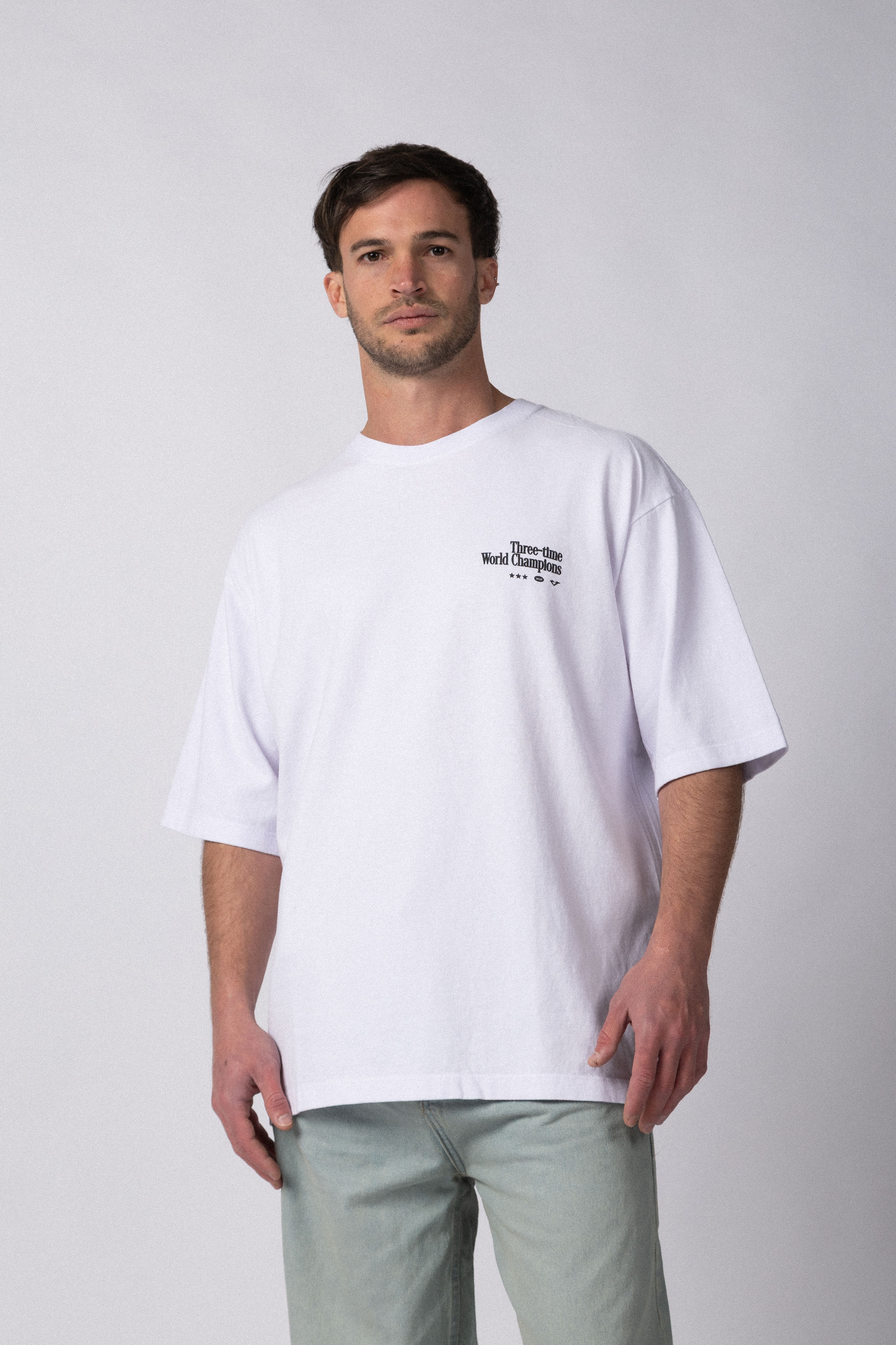 Remera Over Rhy Champ Blanca - Image 6