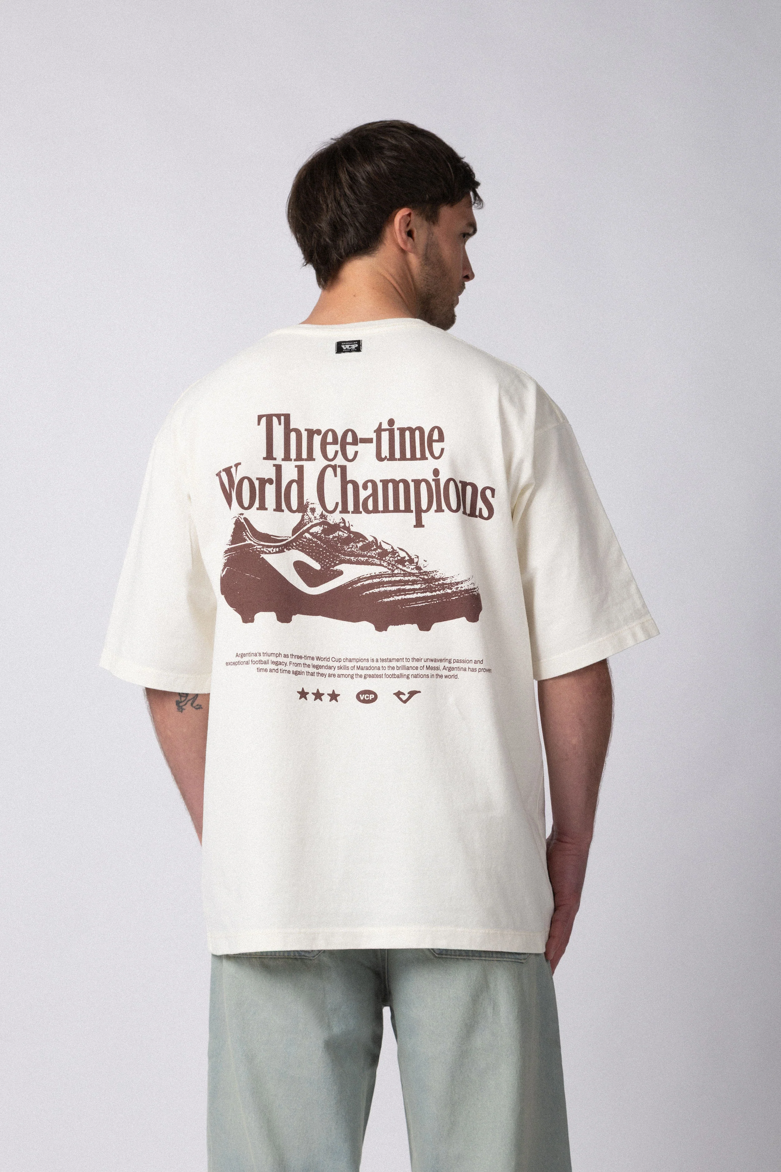 Remera Over Rhy Champ Crudo - Image 2