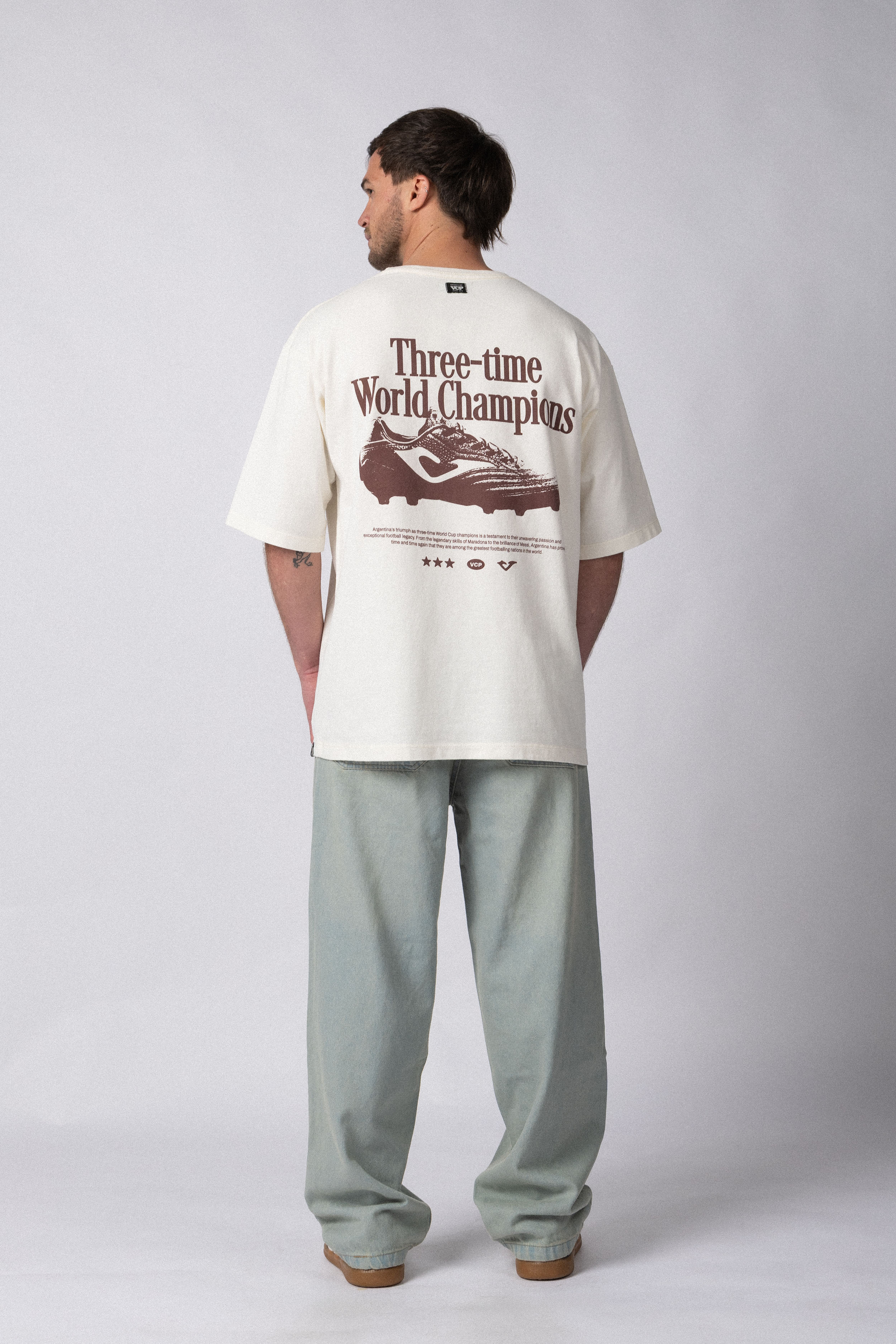 Remera Over Rhy Champ Crudo - Image 5