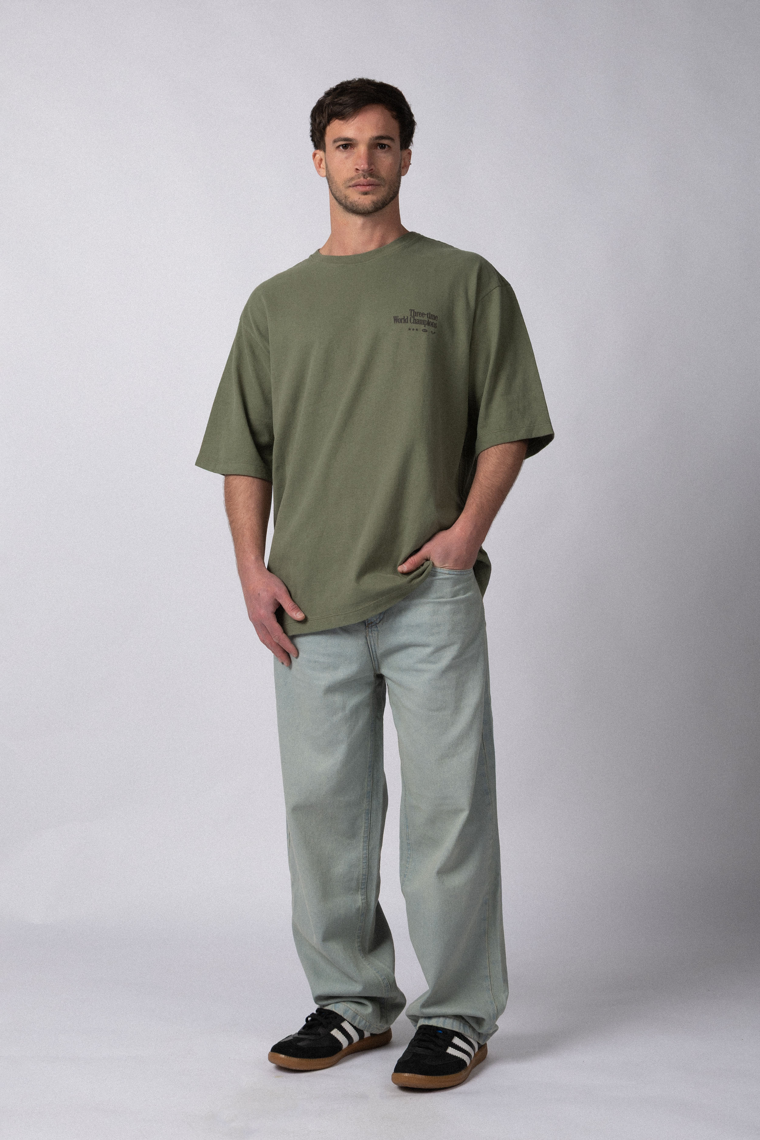 Remera Over Rhy Champ Militar - Image 5