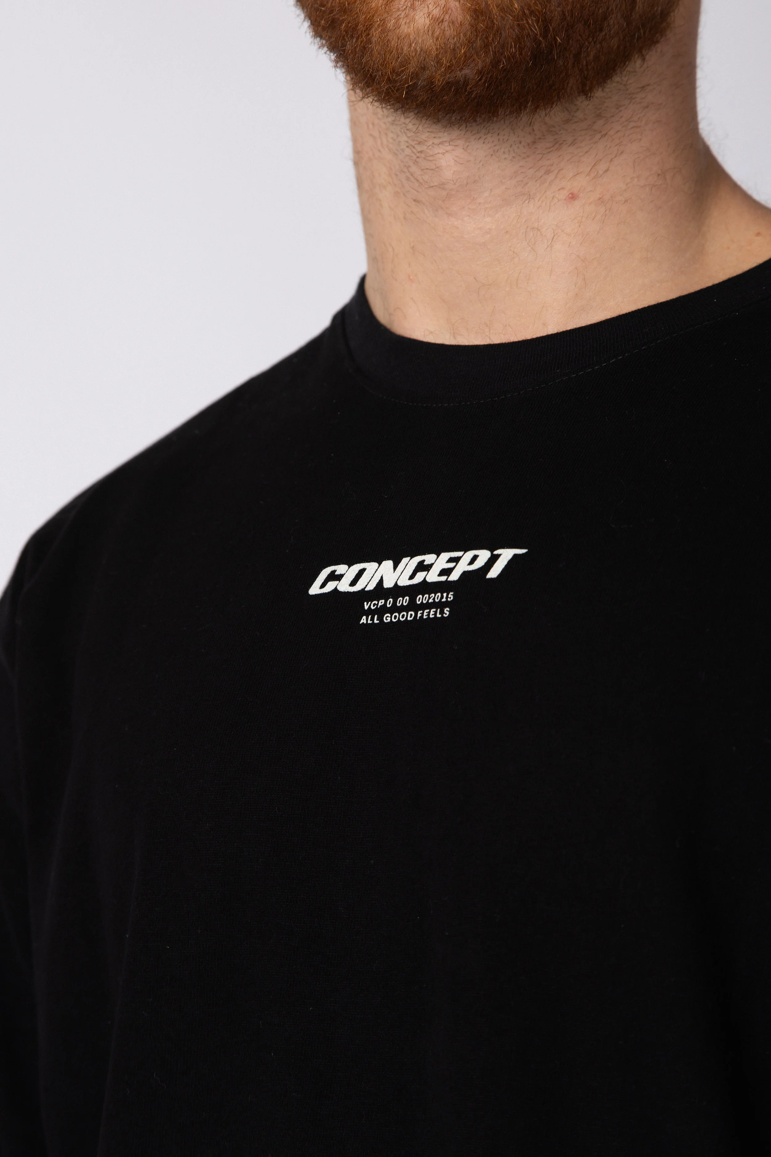 Remera Over Rhy Grid Negra - Image 5