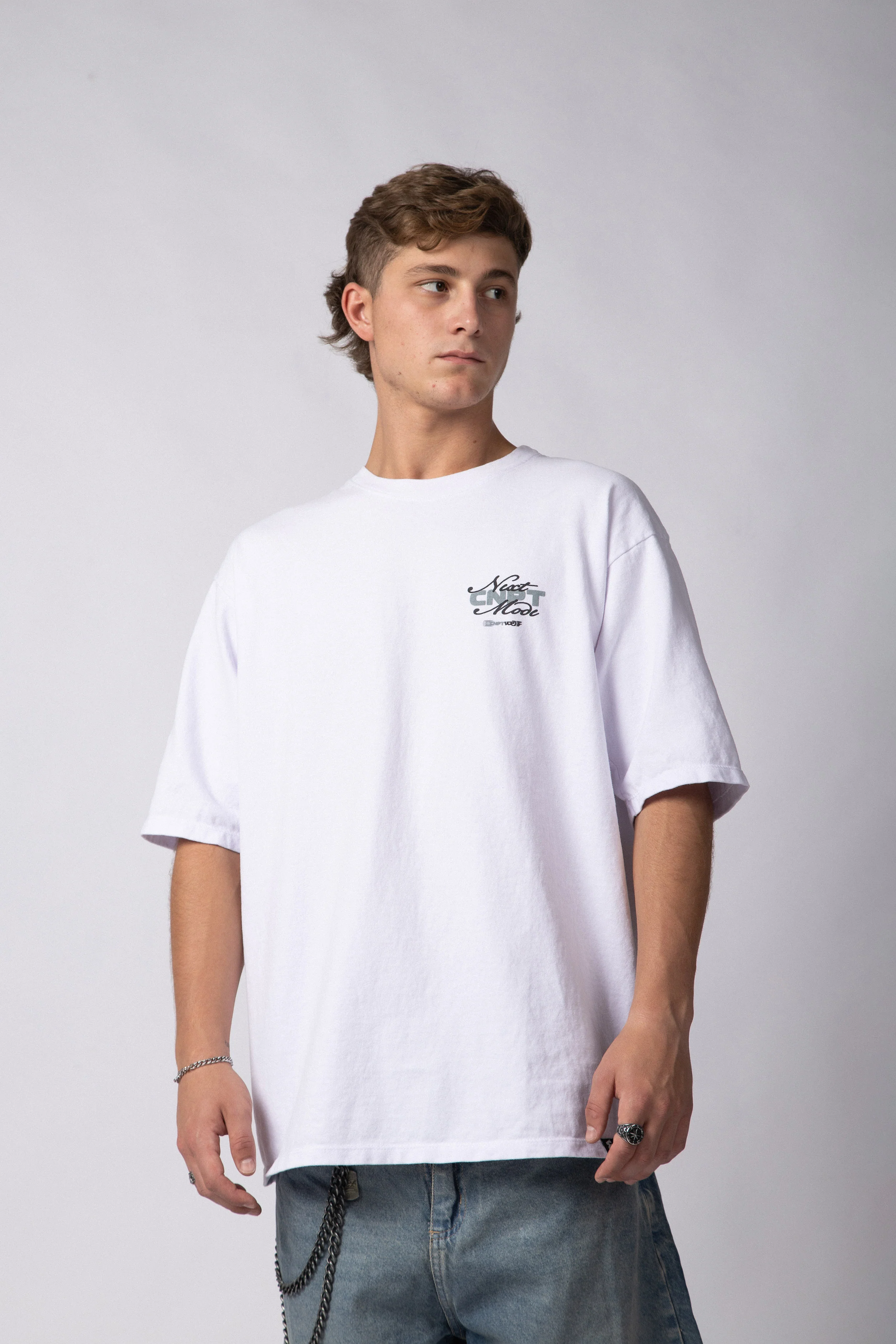 Remera Over Rhy Next Blanca