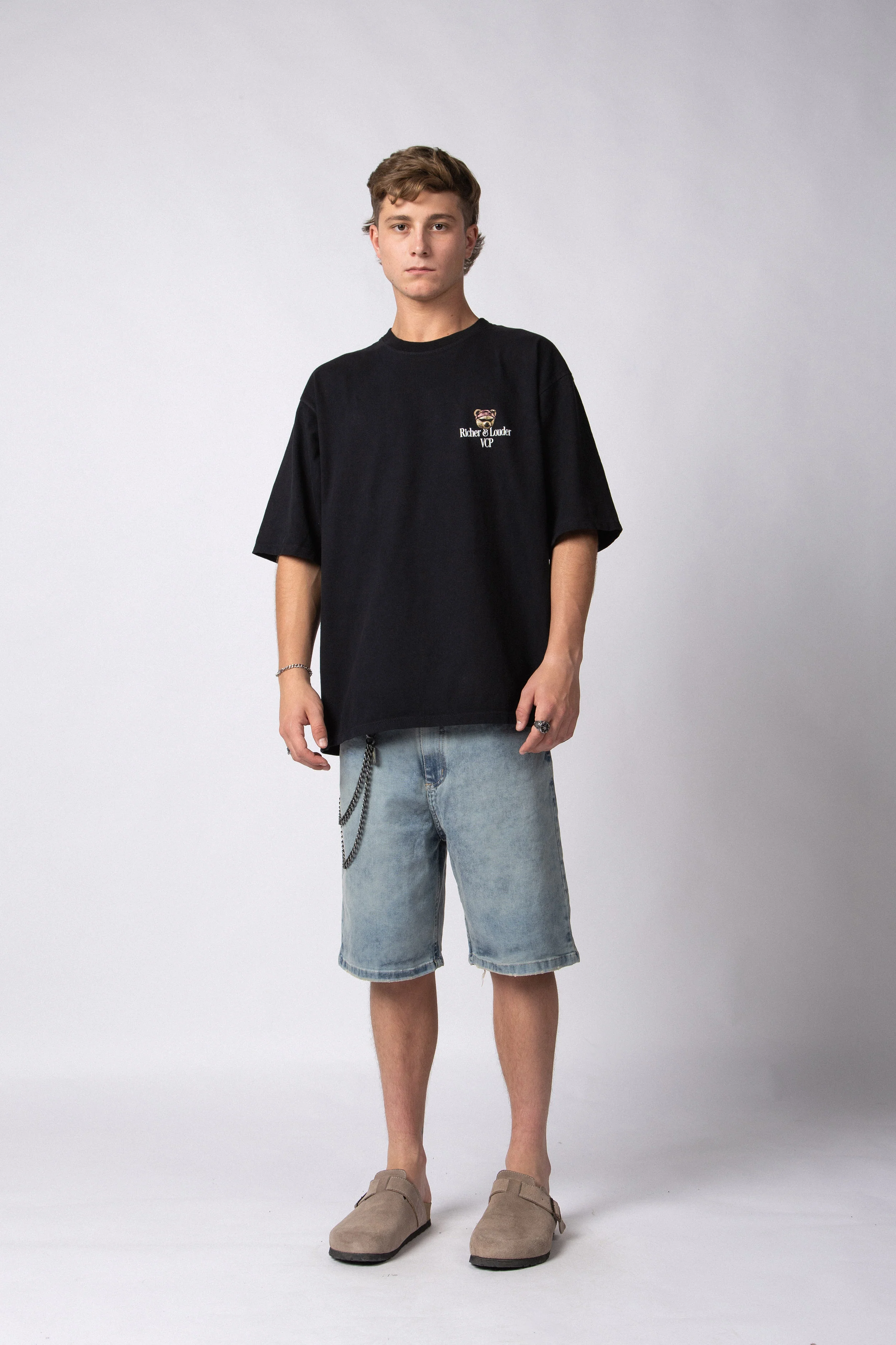 Remera Over Rhy Richer Negra - Image 3
