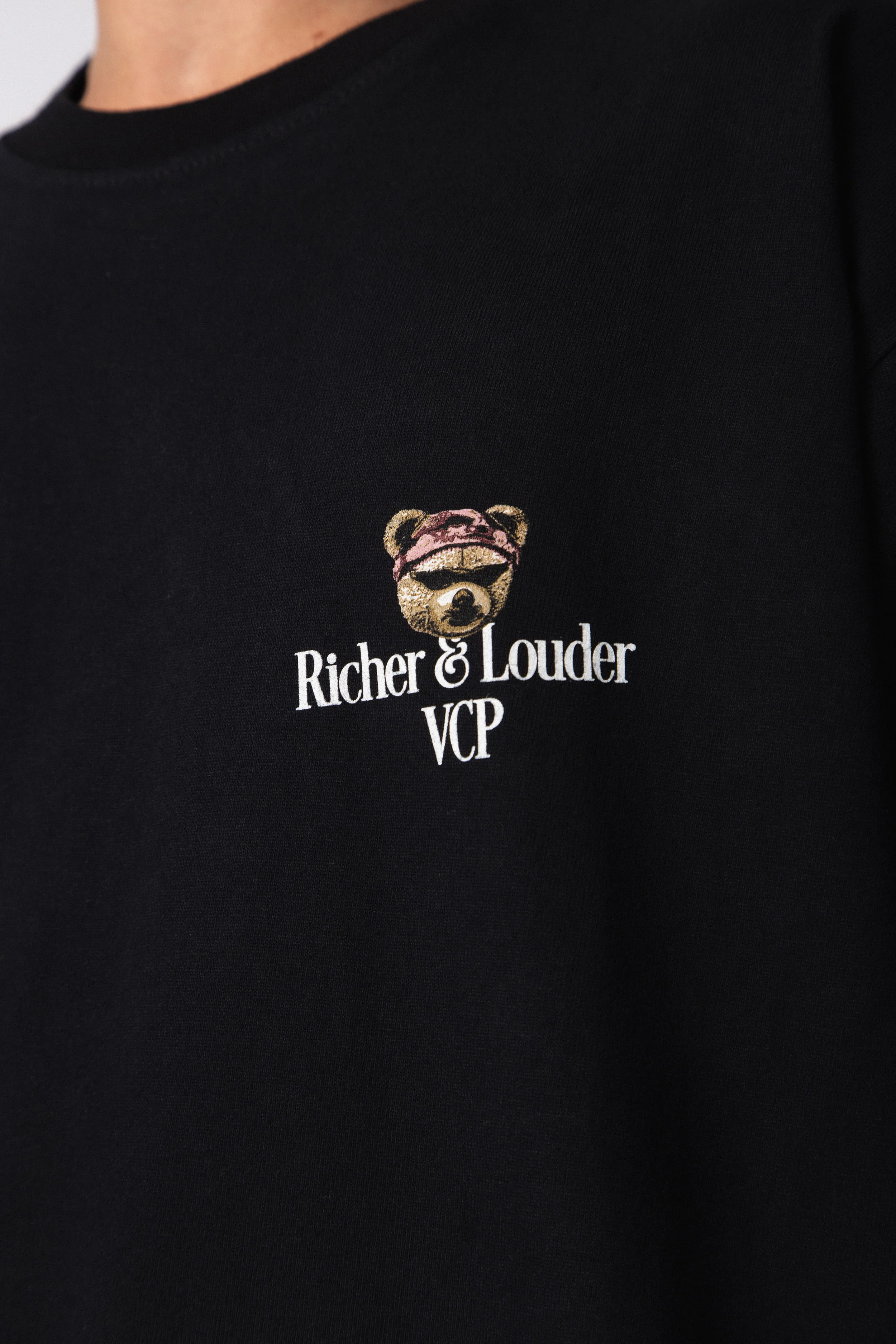 Remera Over Rhy Richer Negra - Image 5