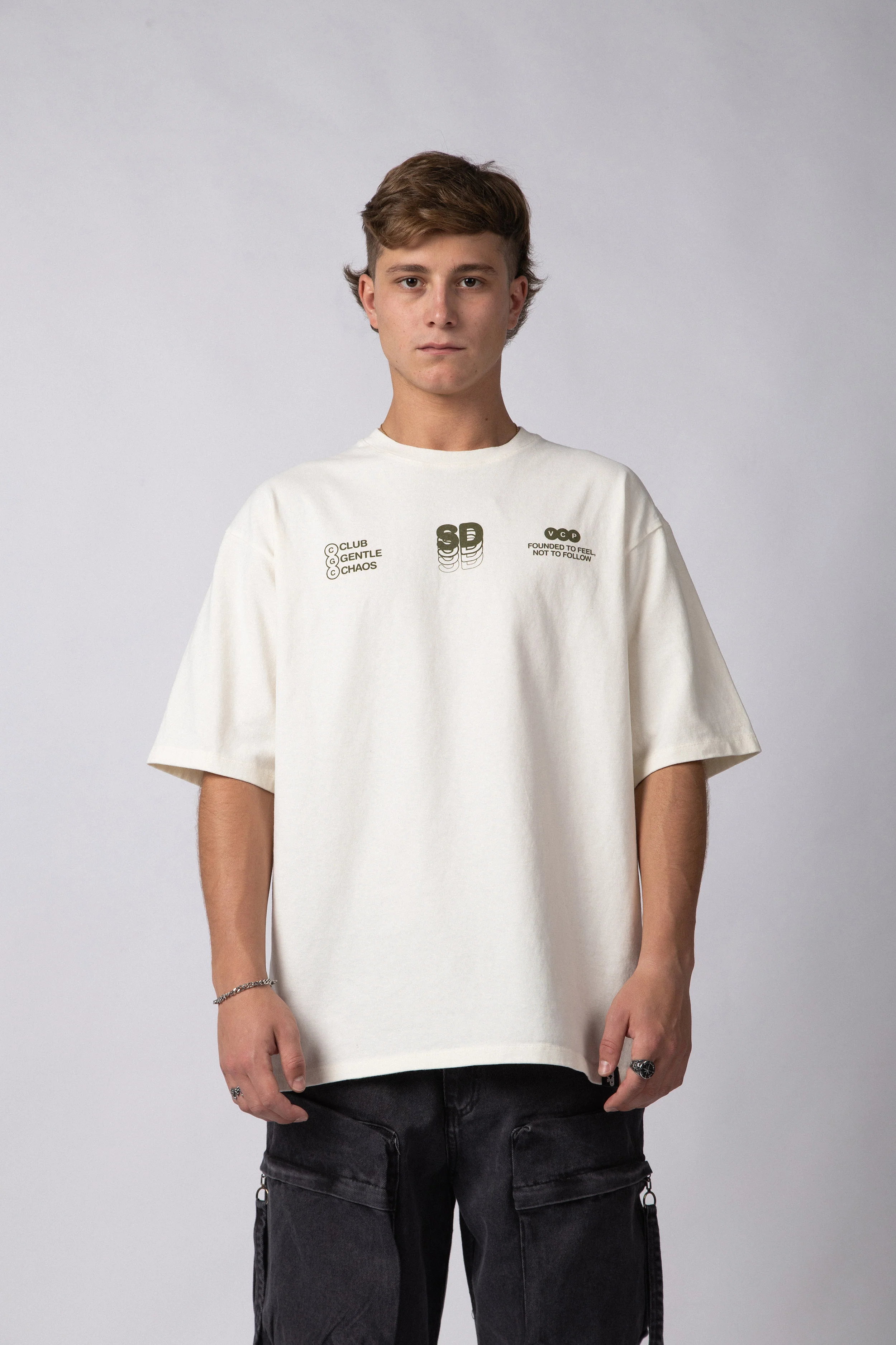 Remera Over Rhy Soft Crudo