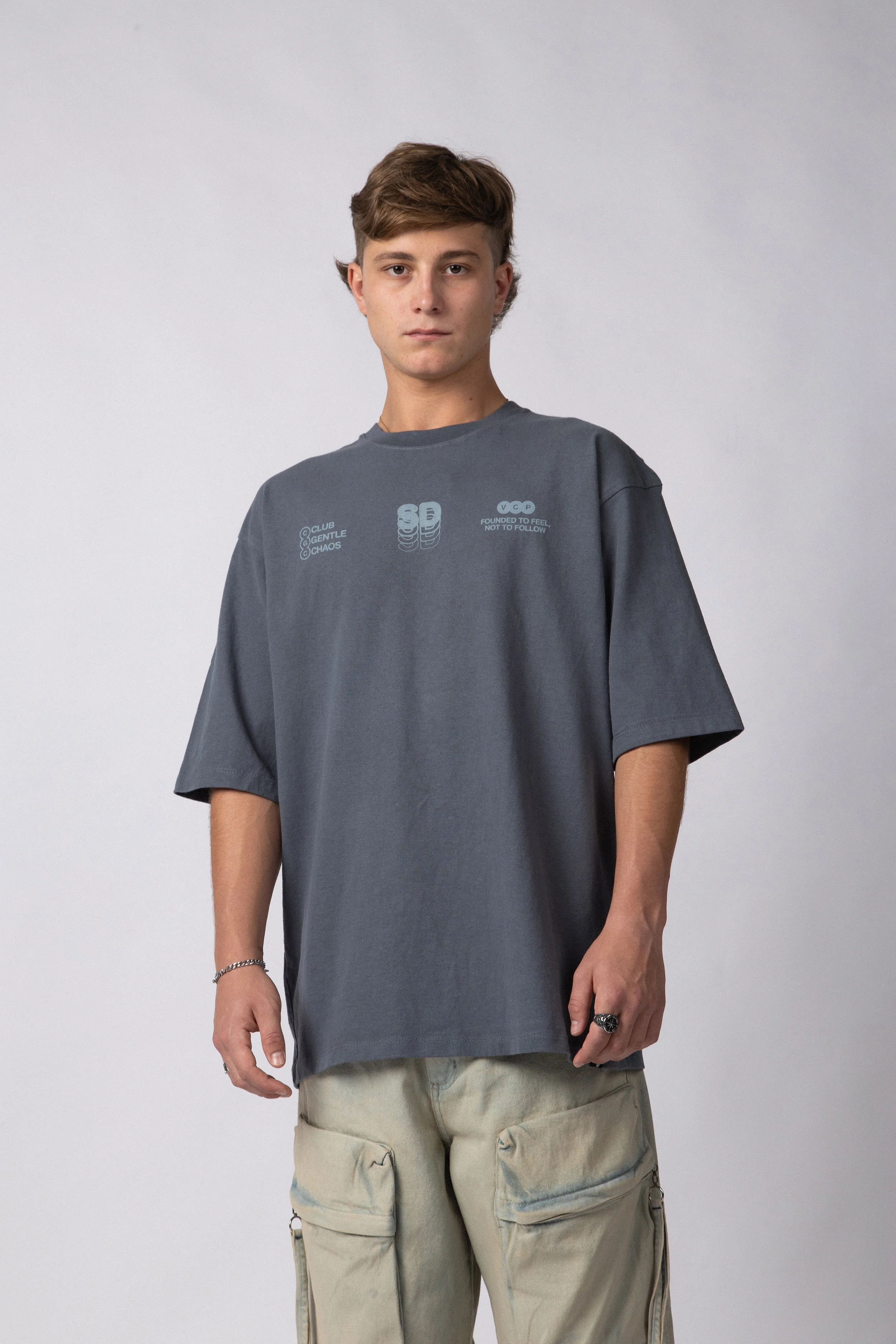 Remera Over Rhy Soft Navy