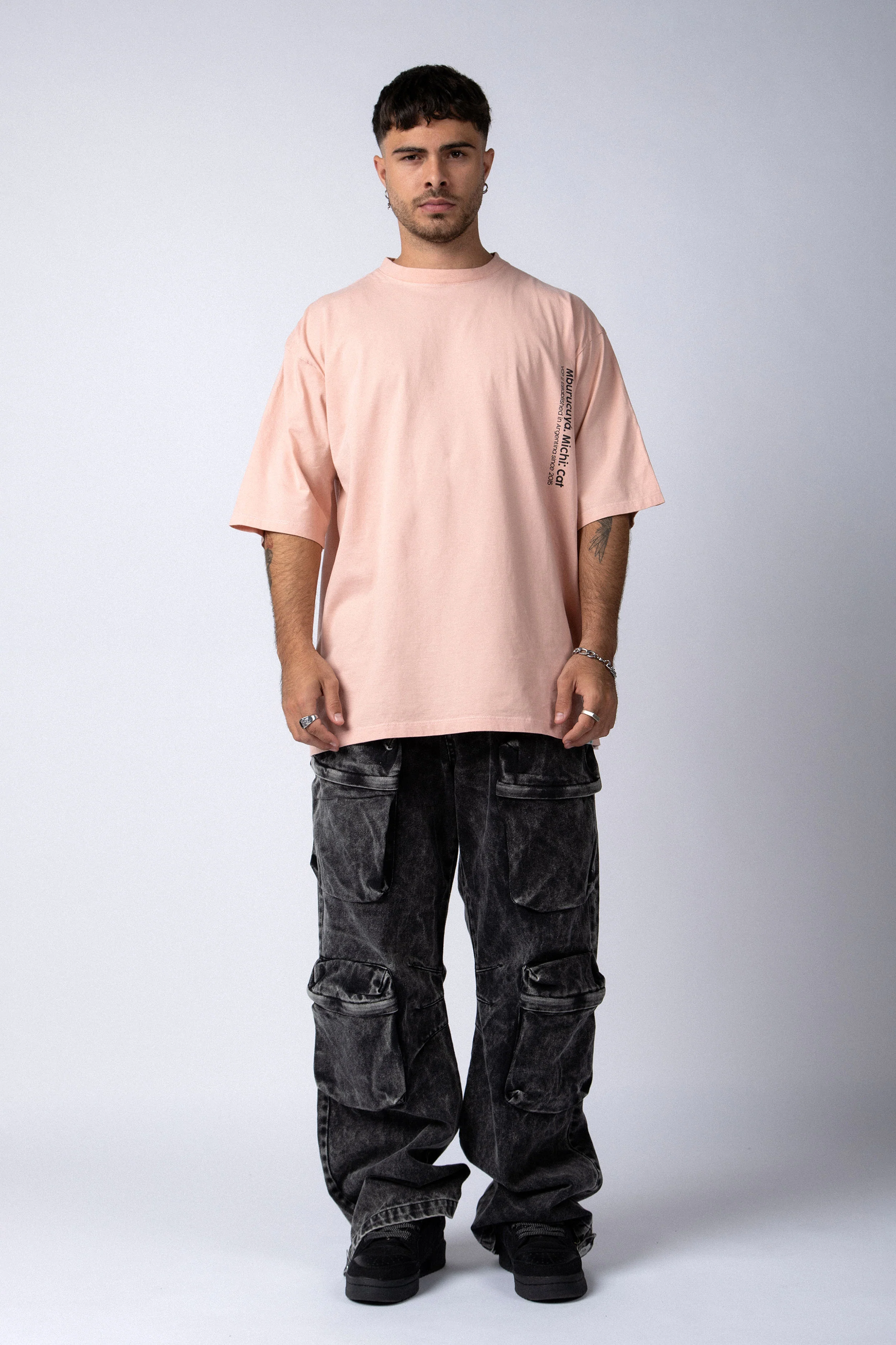 Remera Over Taz Michi Rosa - Image 3