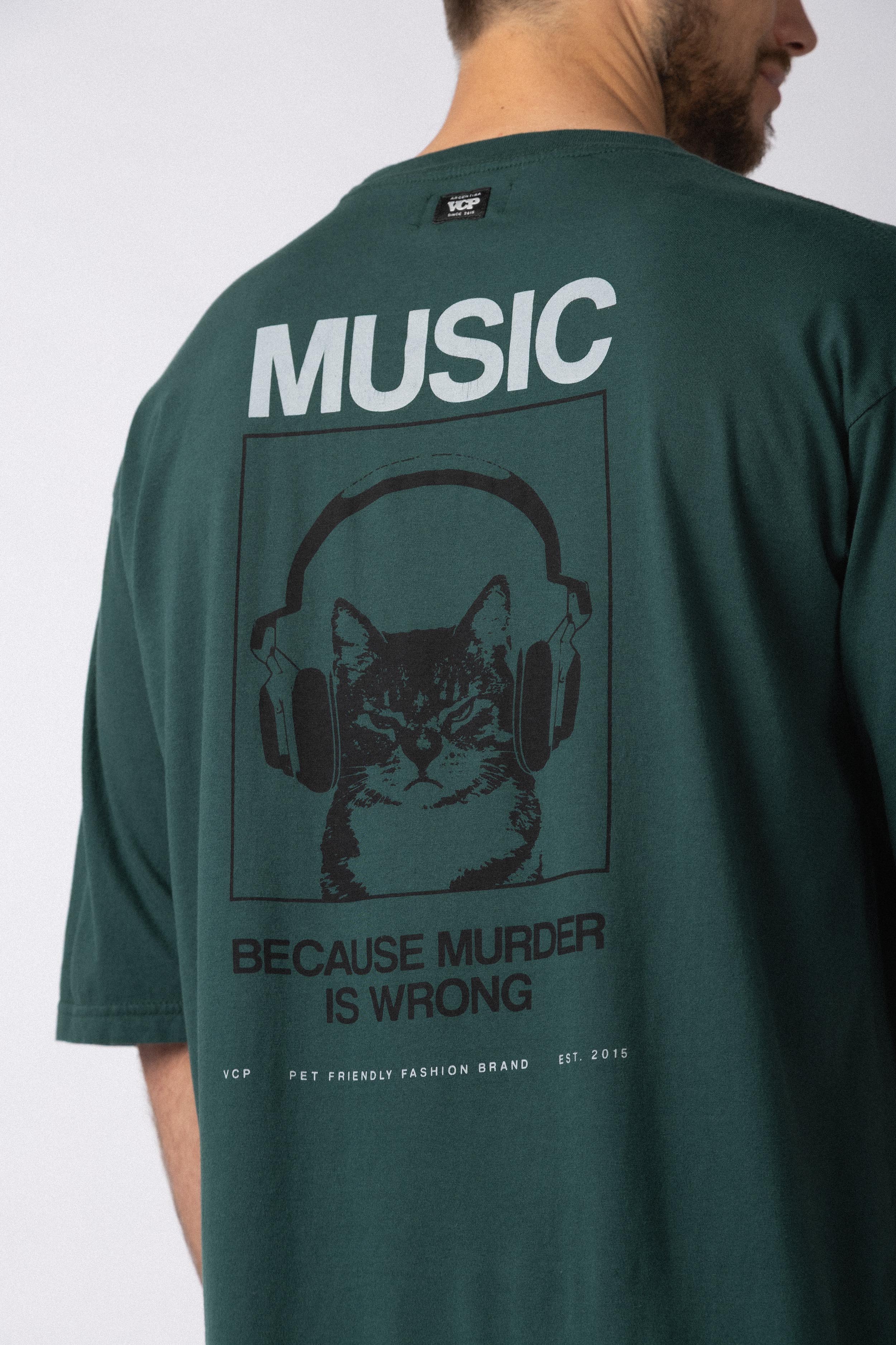 Remera Over Taz Murder Ingles - Image 5