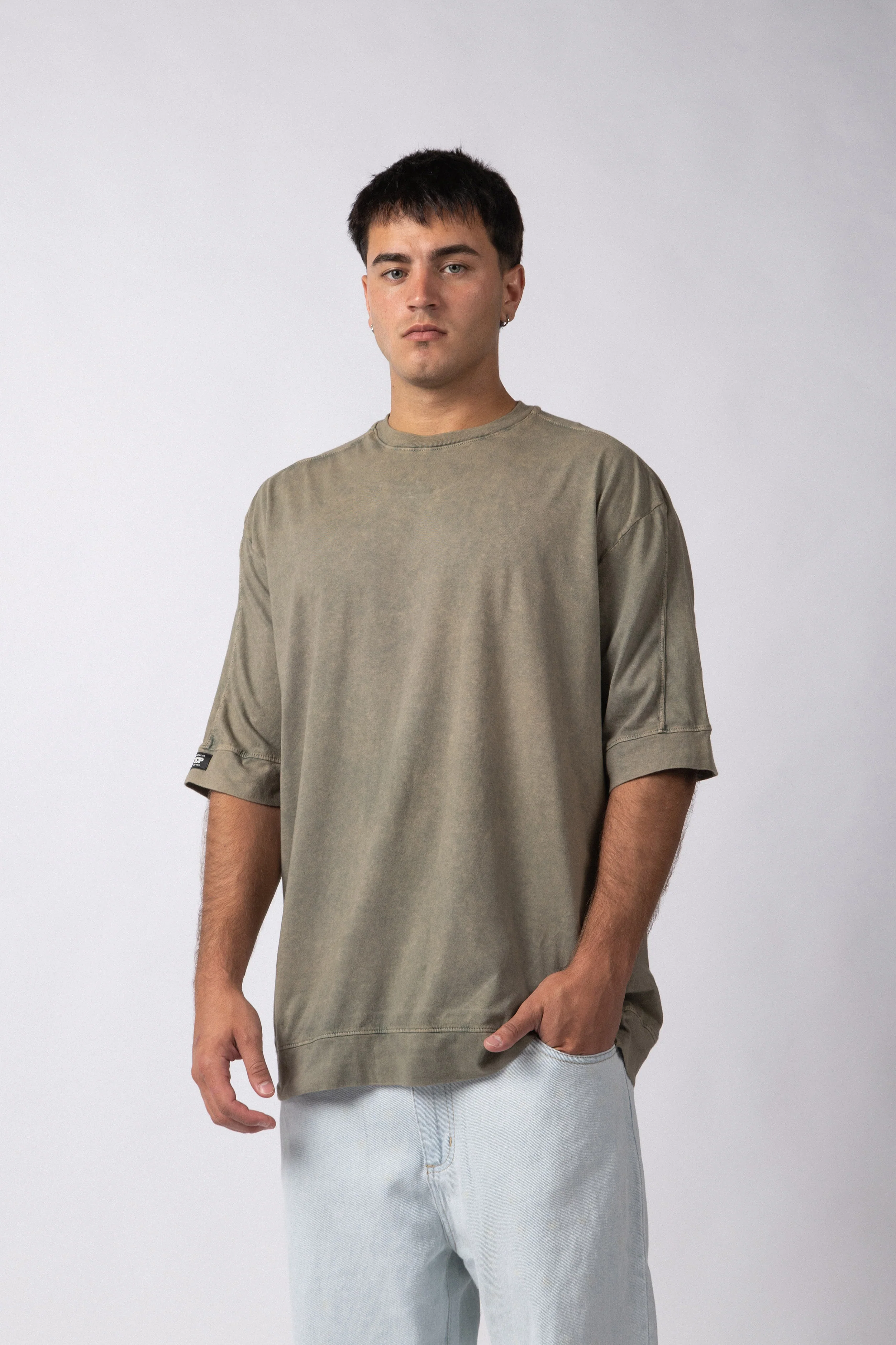 Remera Over Vorn Oxido