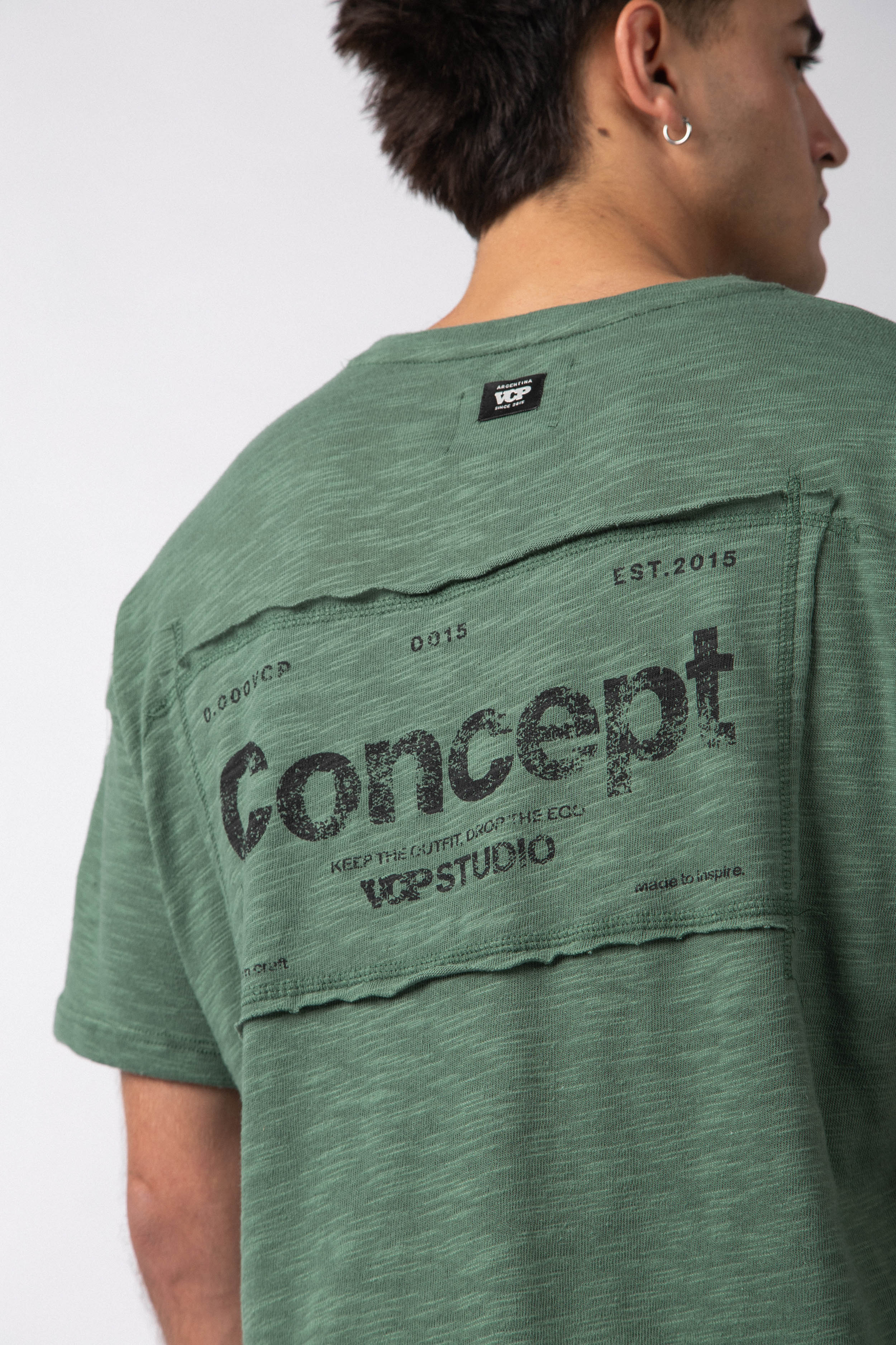 Remera Patch Drop Militar - Image 5