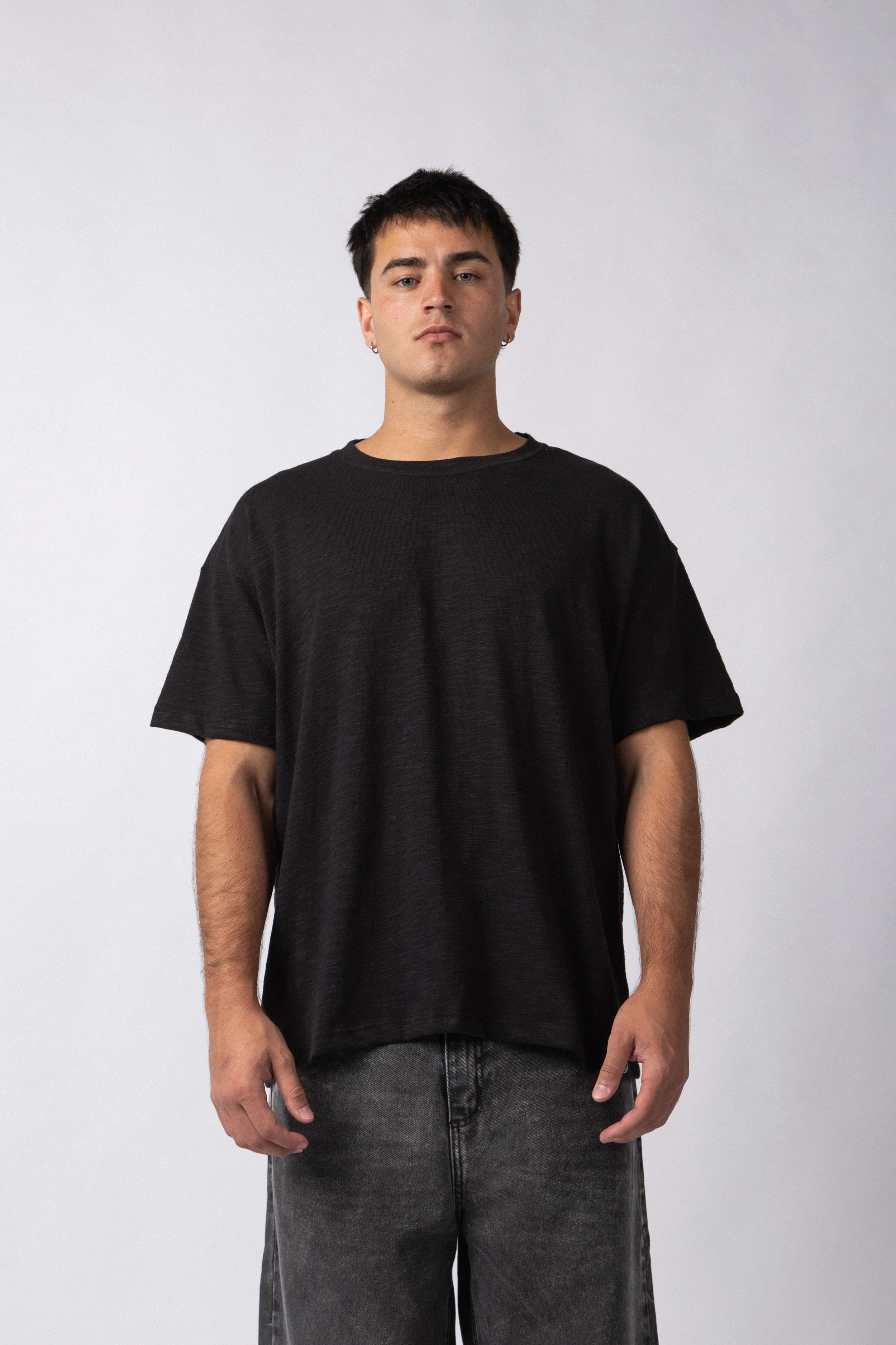 Remera Patch Drop Negra - Image 6
