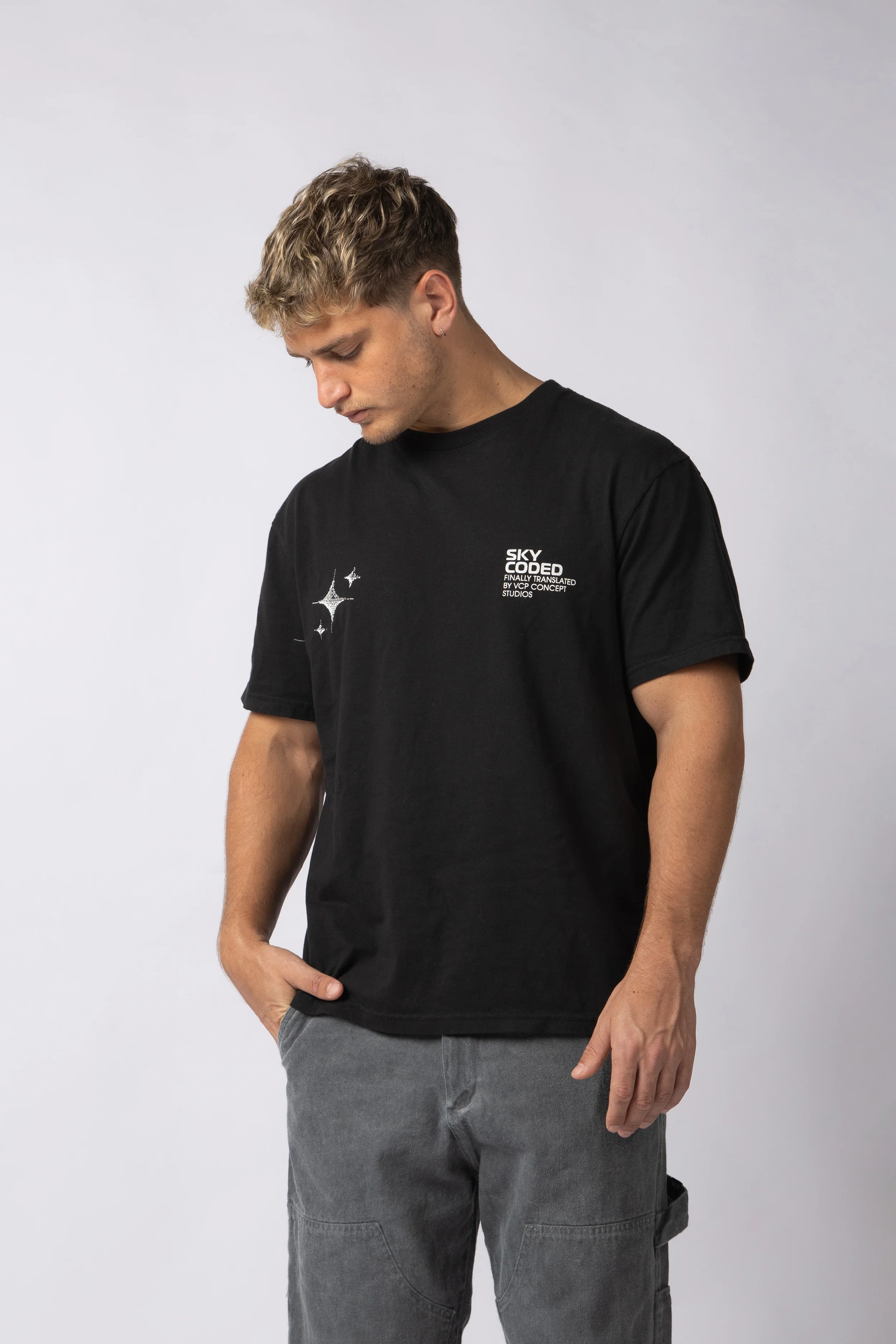 Remera RGL Decoded Negra