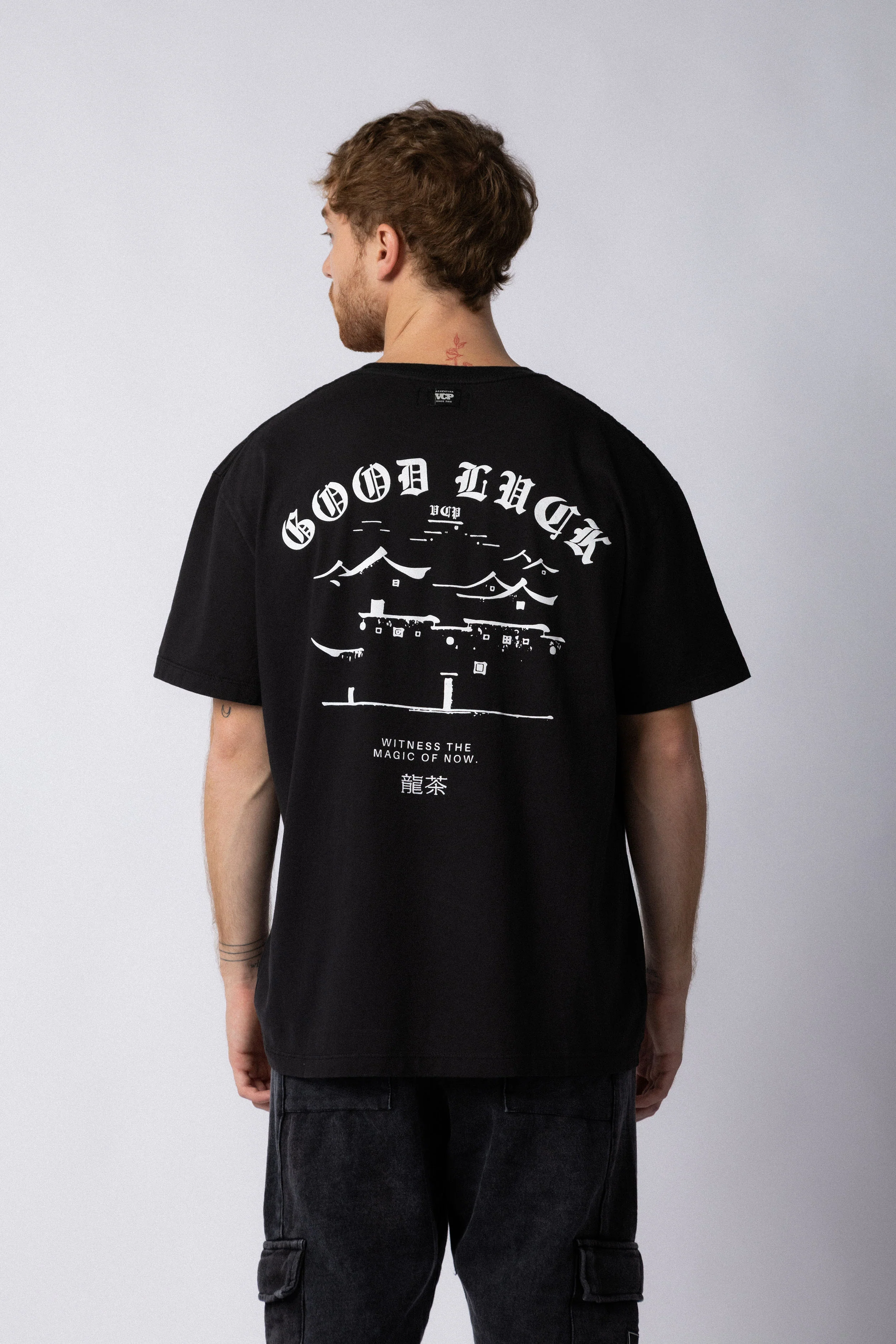 Remera RGL Luck Negra