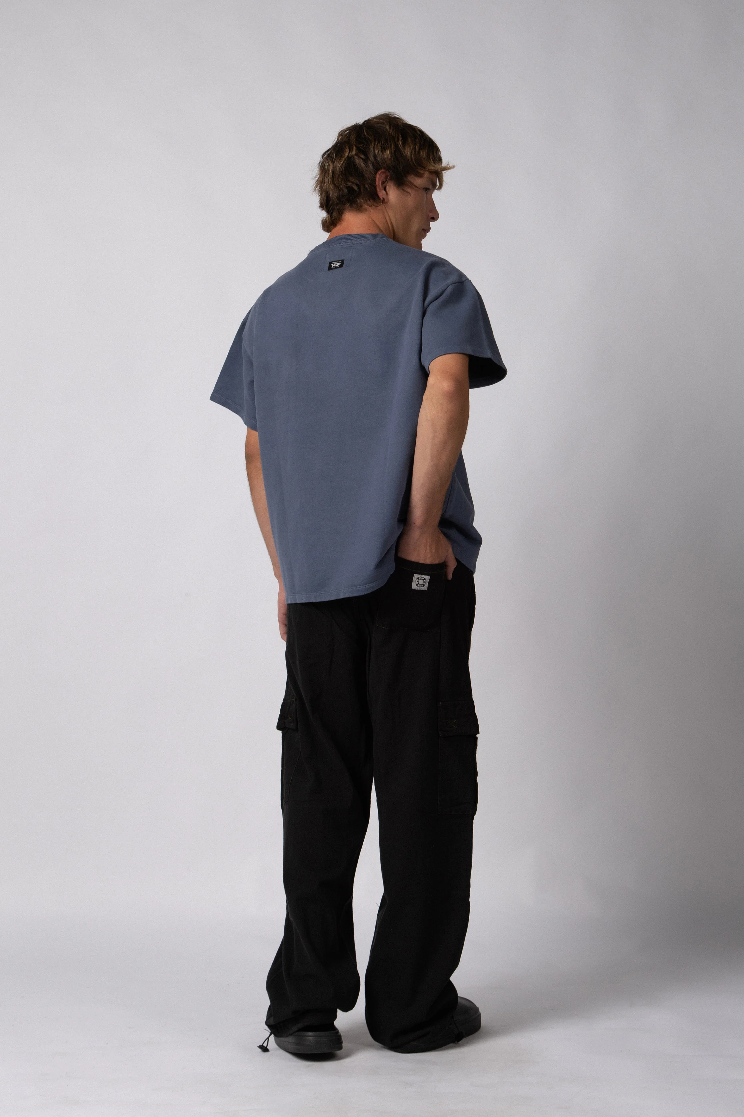 Remera Rustico Over Glow Navy - Image 2