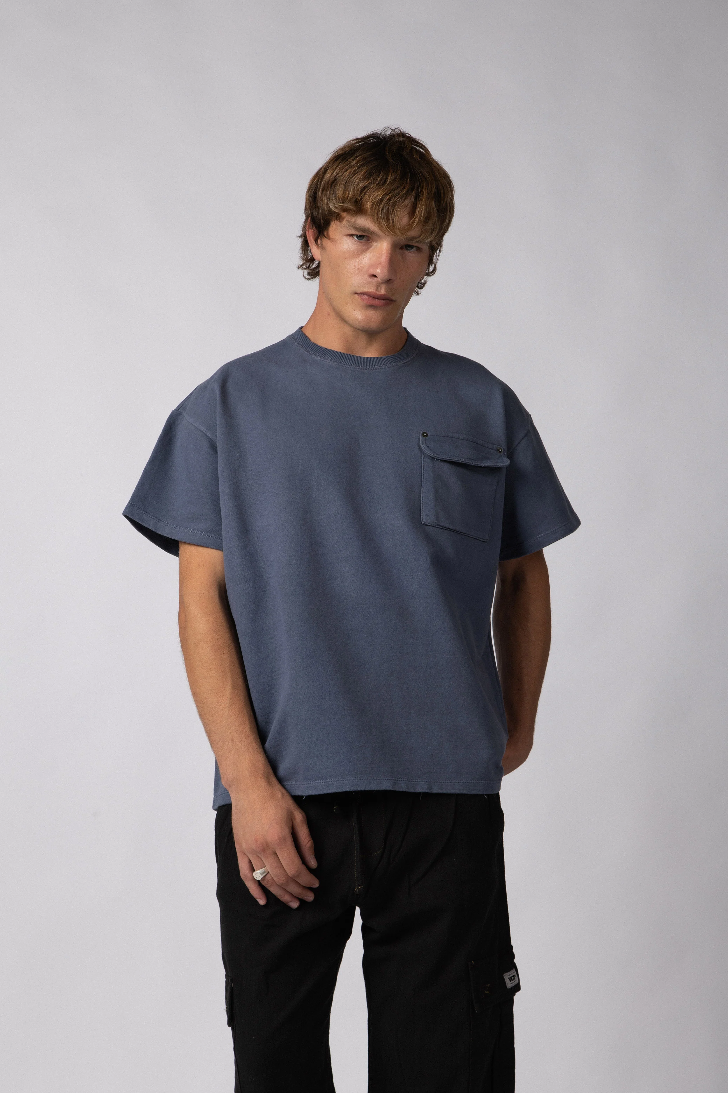Remera Rustico Over Glow Navy - Image 3