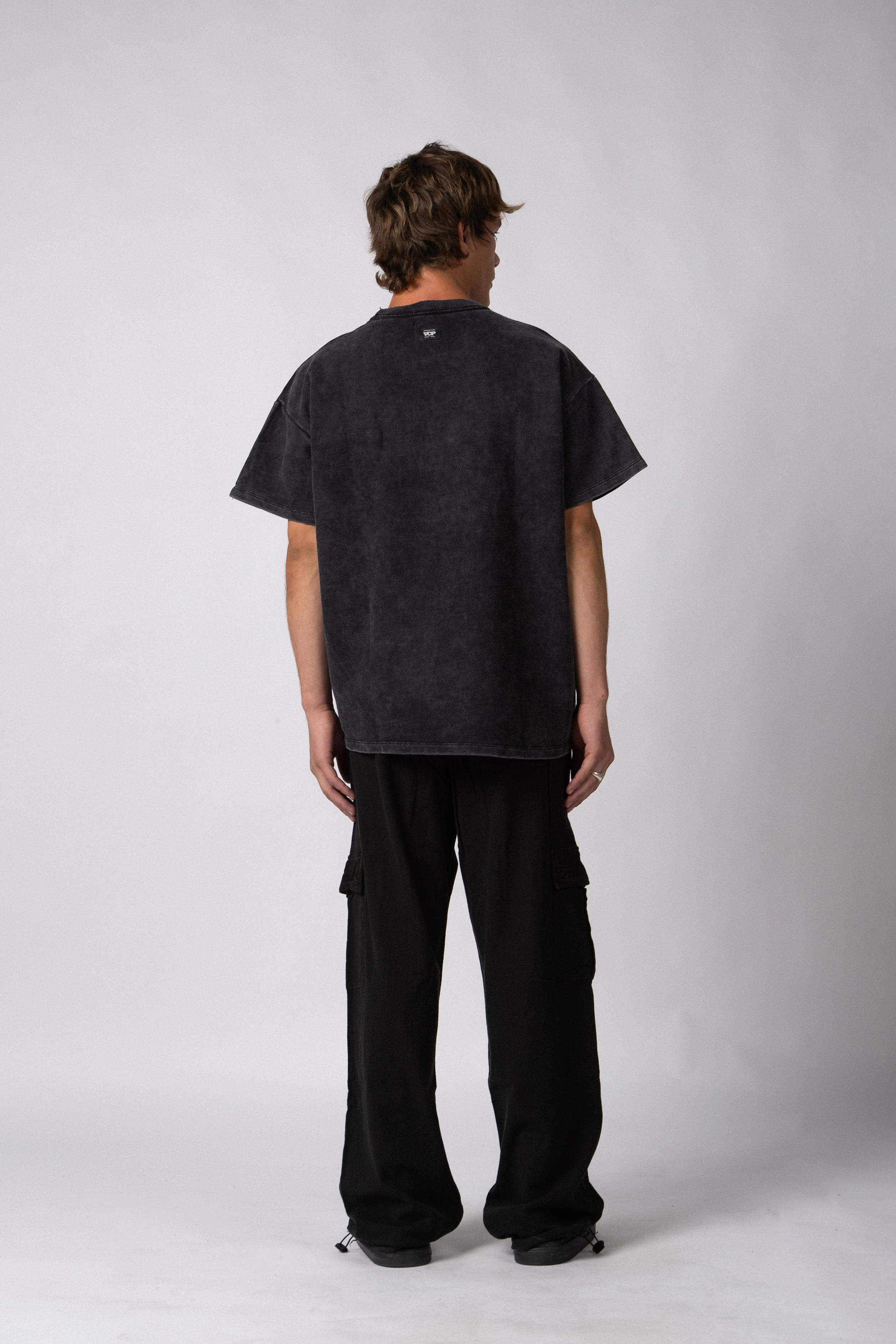 Remera Rustico Over Glow Negro - Image 2