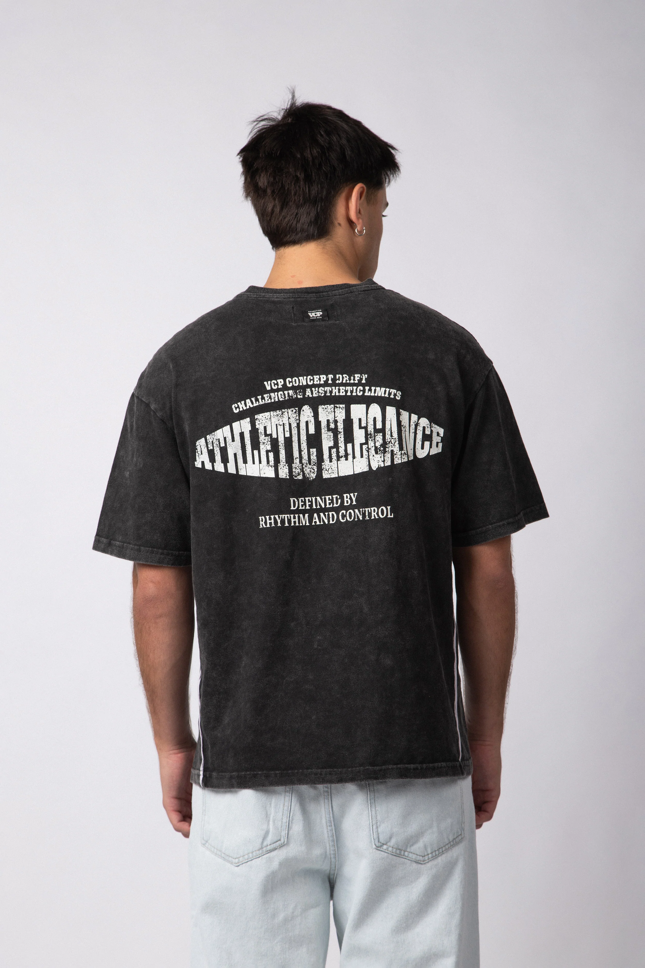 Remera STL Elegance Negra - Image 2