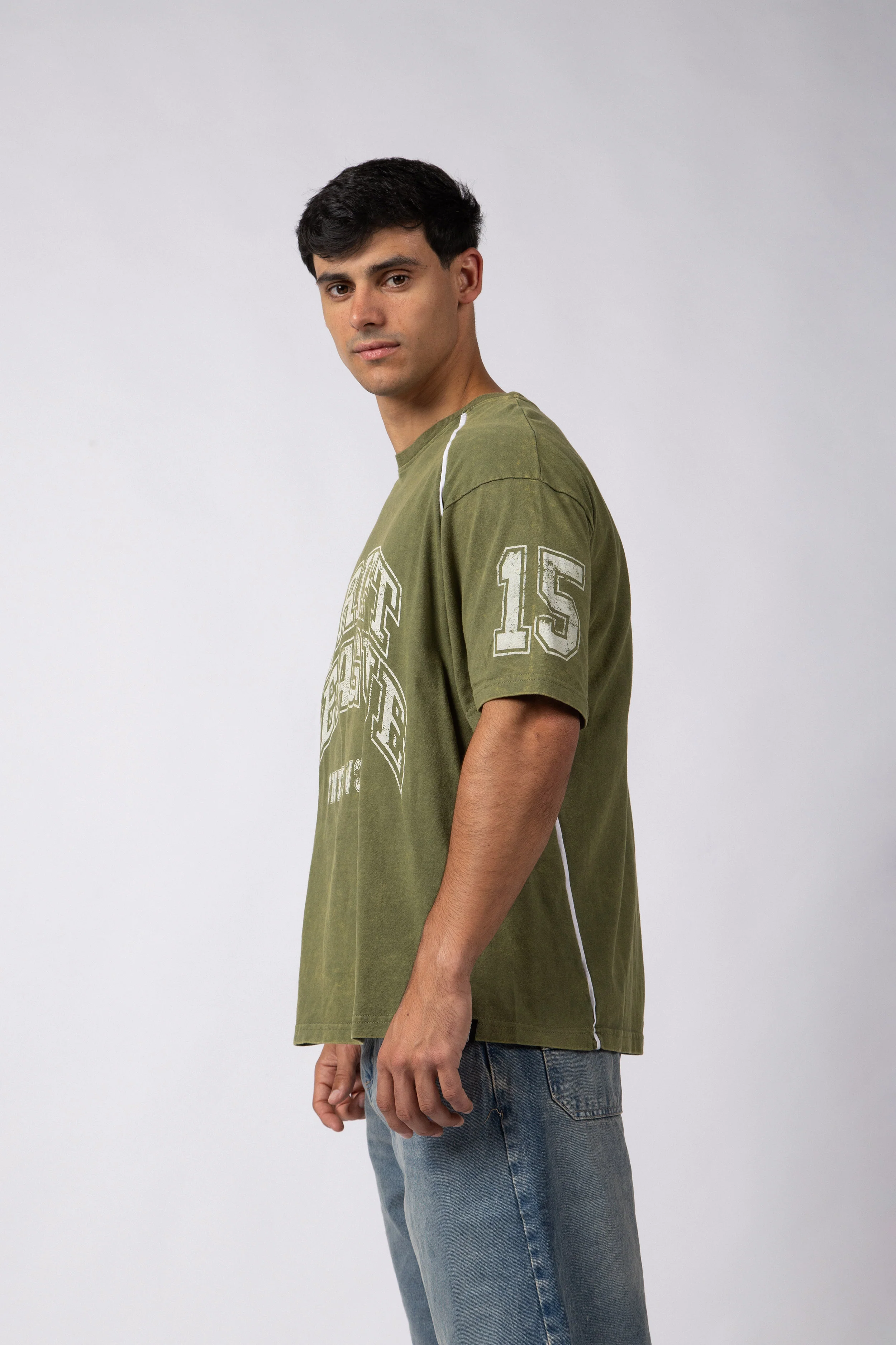 Remera STL League Militar - Image 3