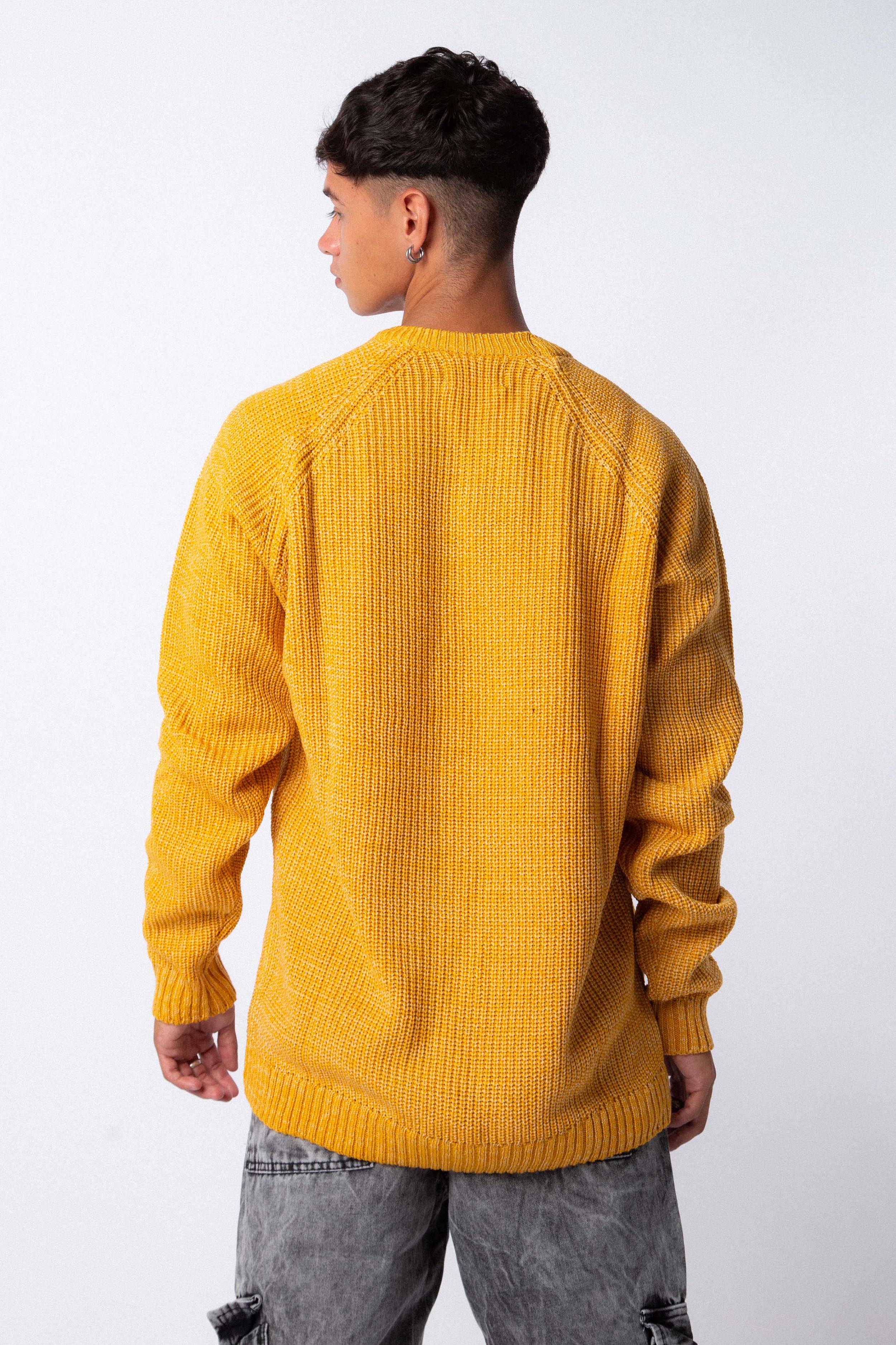 Sweater Folk Mostaza - Image 2