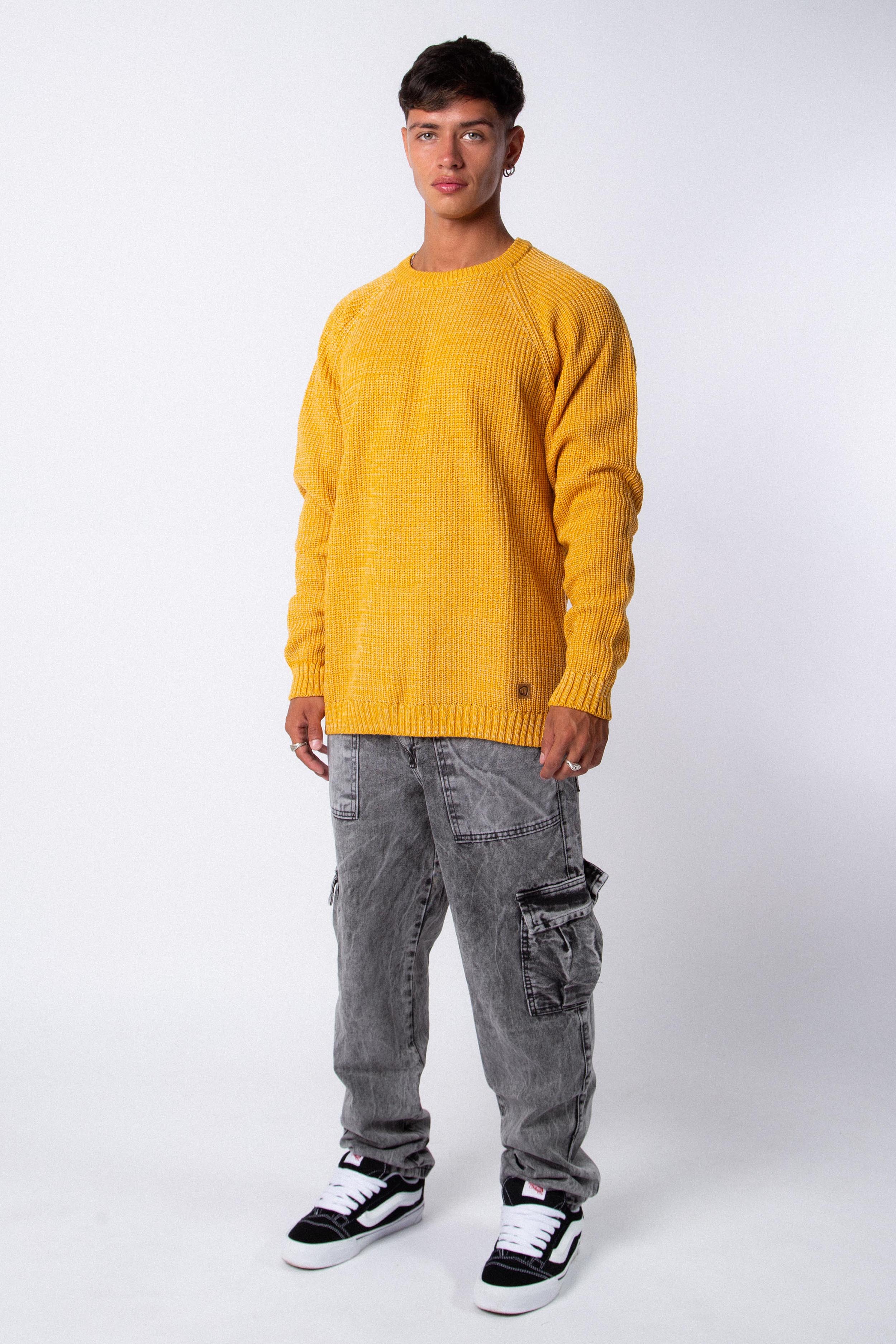 Sweater Folk Mostaza - Image 3