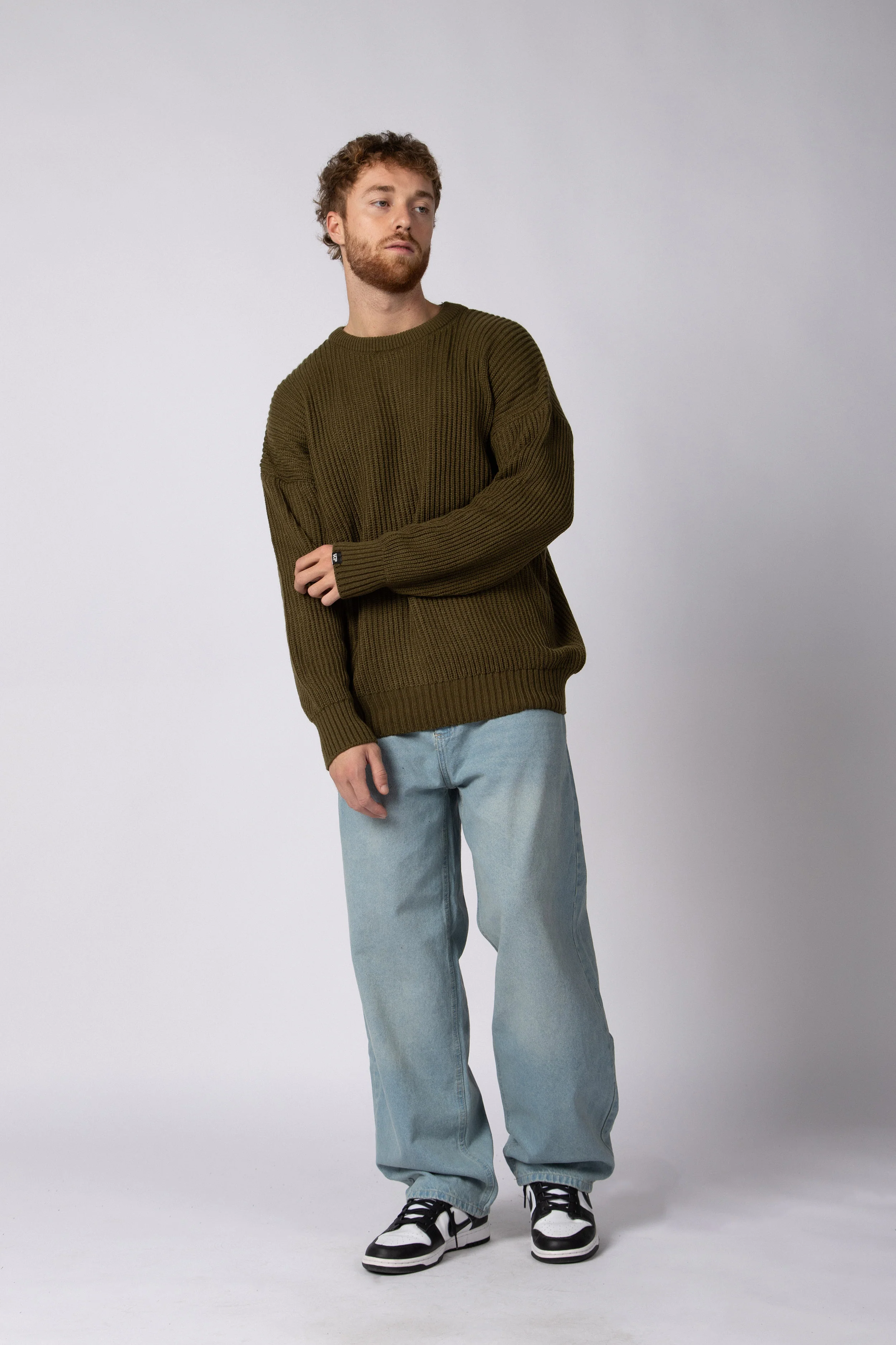 Sweater Over Trekker Militar