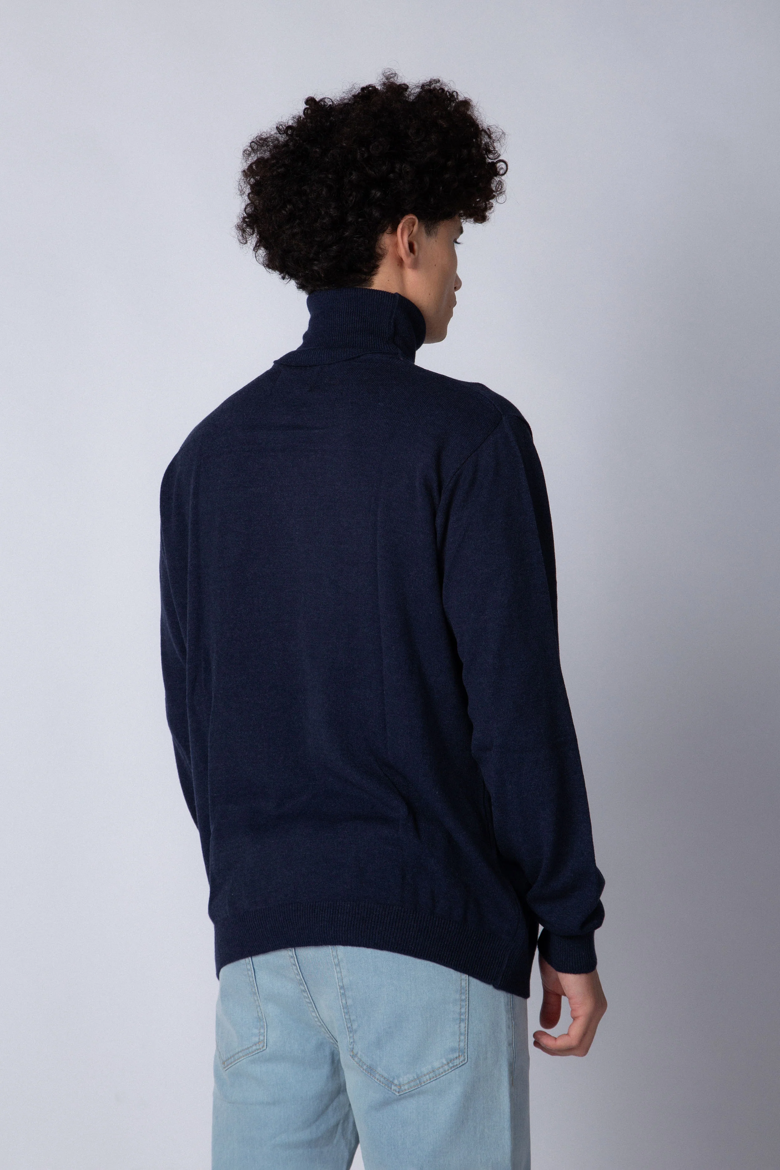 Sweater Polera Paul Azul - Image 2