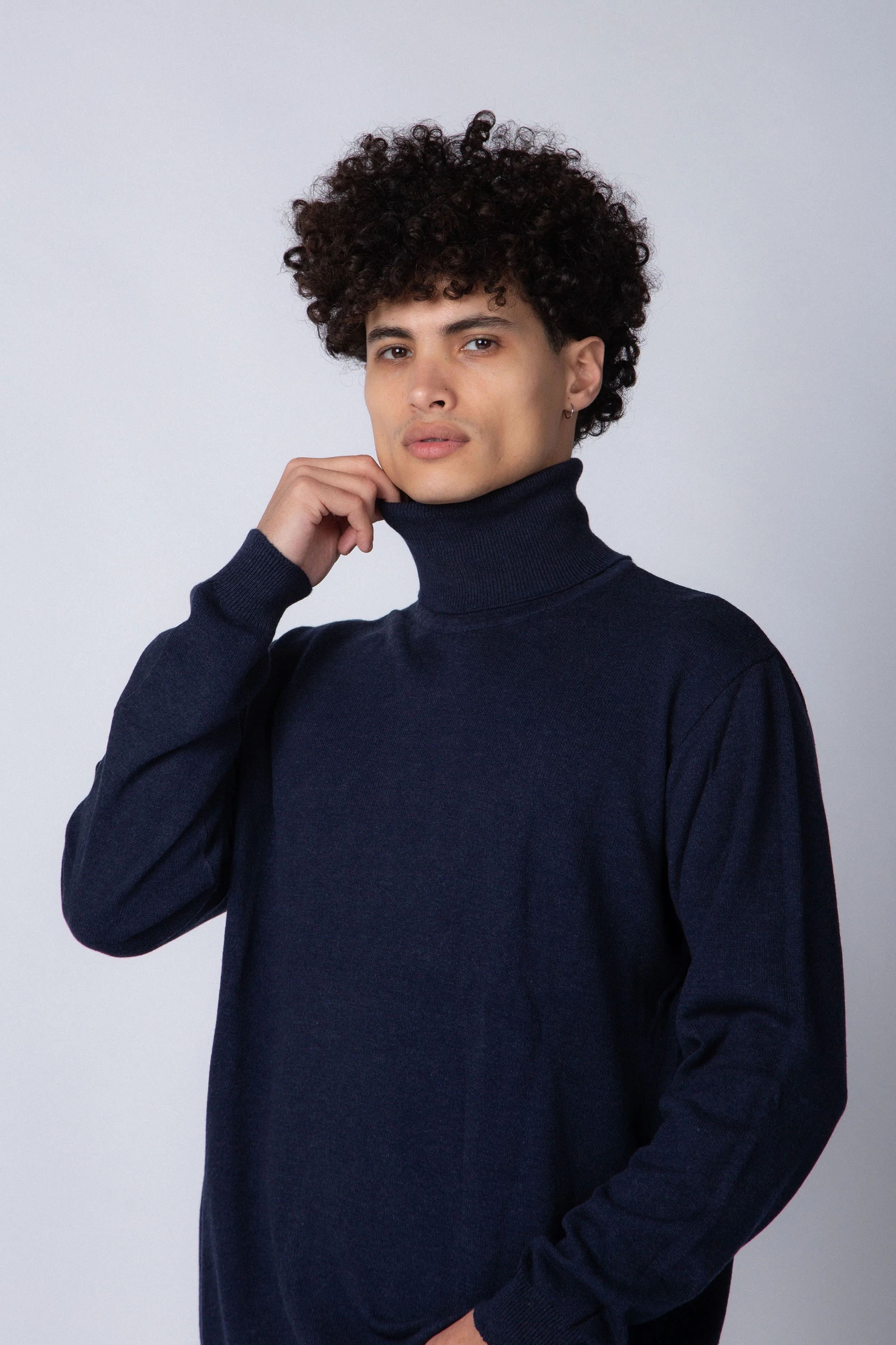 Sweater Polera Paul Azul - Image 3